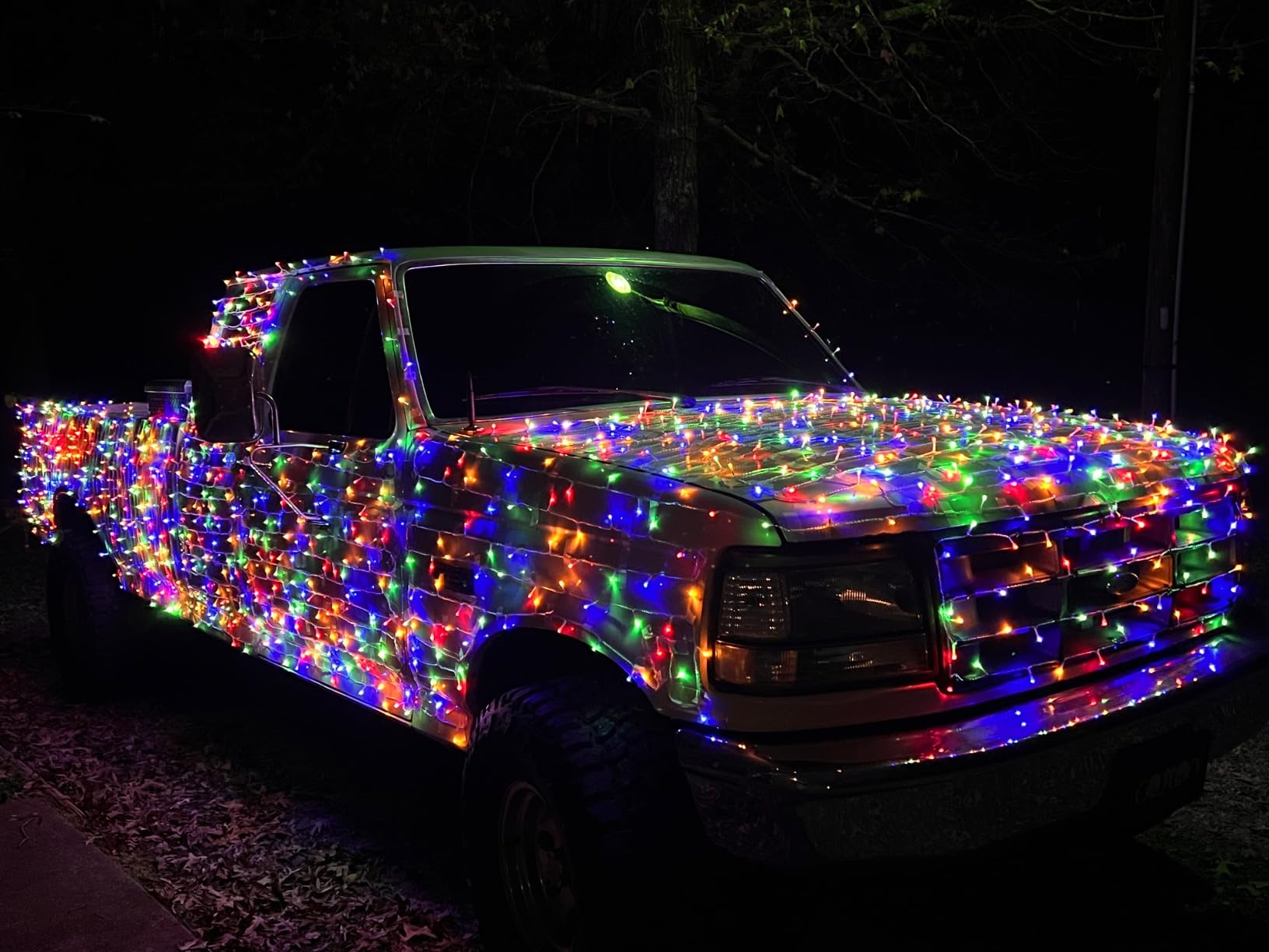 Dazzle Bright Smart Color Changing Christmas Lights, 66FT 200 LED RGB String Lights with Remote & App Controlled, Halloween 4th of July Decoration for Indoor Outdoor Holiday Xmas Tree Party Decor customer photo 1