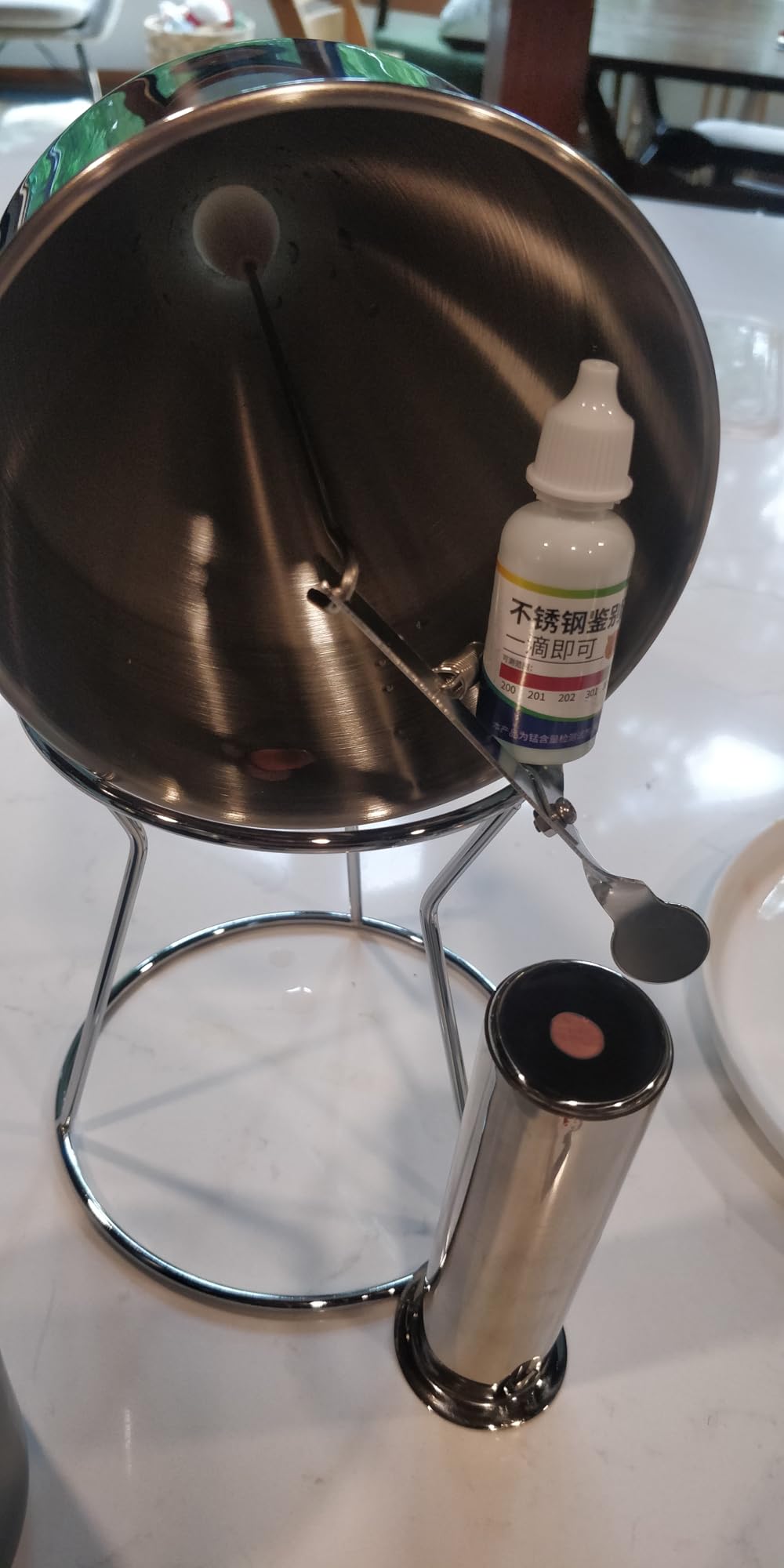 40oz Stainless Steel Pancake Batter Dispenser Multi-Nozzle, Funnel Tool customer photo 2