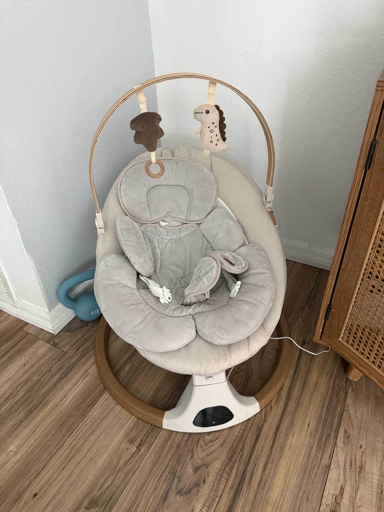 Monamii Baby Swings for Infants, Bluetooth Infant Swing with Music Speaker customer photo 1