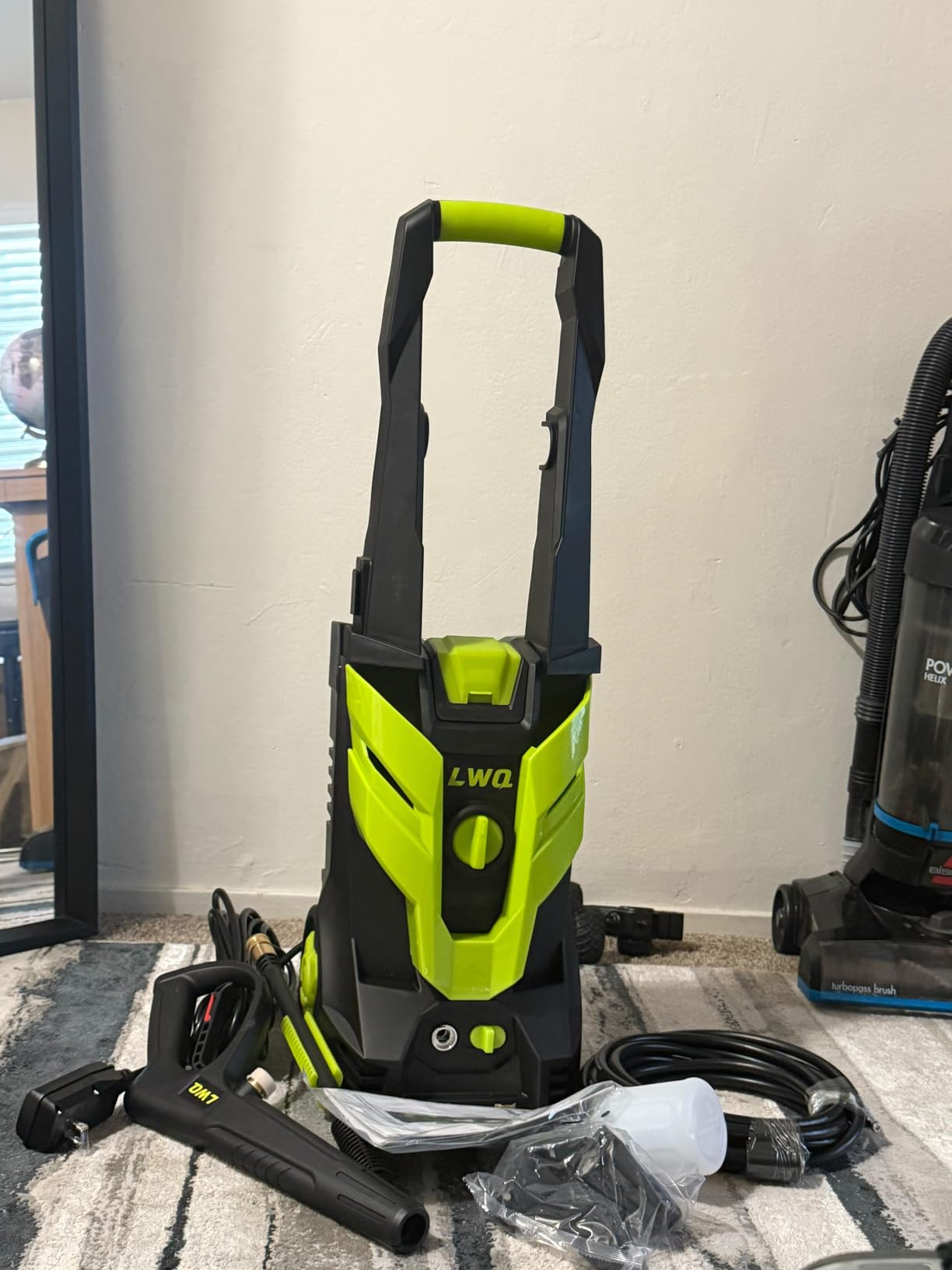 Pressure Washer, Power Washer with 4 Quick Connect Nozzles, High Pressure Cleaning Machine with Foam Cannon for Cars/Fences/Driveways/Patios/Home Cleaning customer photo 1