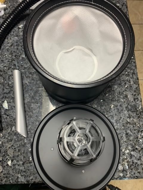 Ash Vacuum Cleaner, 800W Fireplace Ash Vac, 2.6 Gallon Blue | Portable, HEPA Filter System customer photo 2