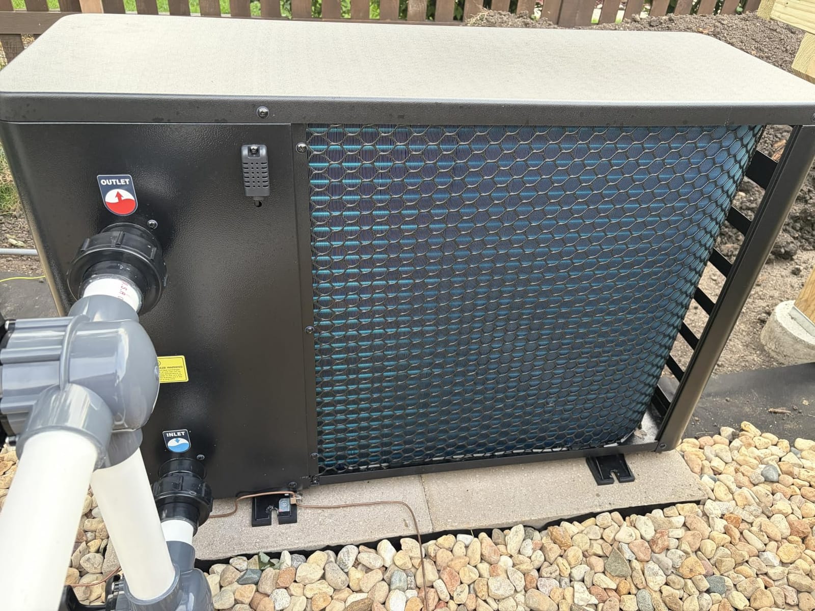 TURBRO 50,000 BTU Inverter Pool Heater, Up to 15,000 Gallons, 220-240 V customer photo 1