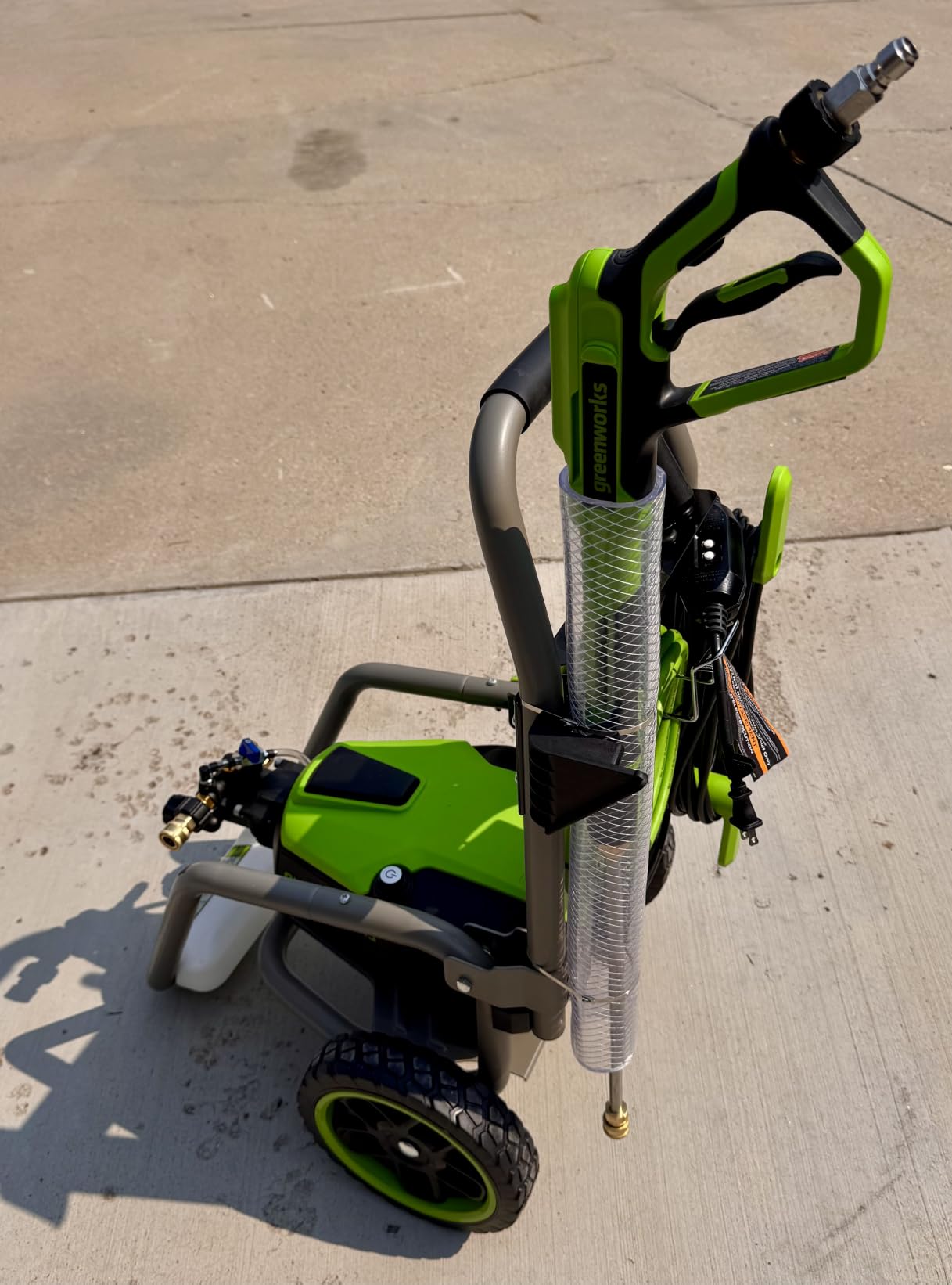 Greenworks 3000 PSI (2.0 GPM Max) Brushless Electric Pressure Washer customer photo 1
