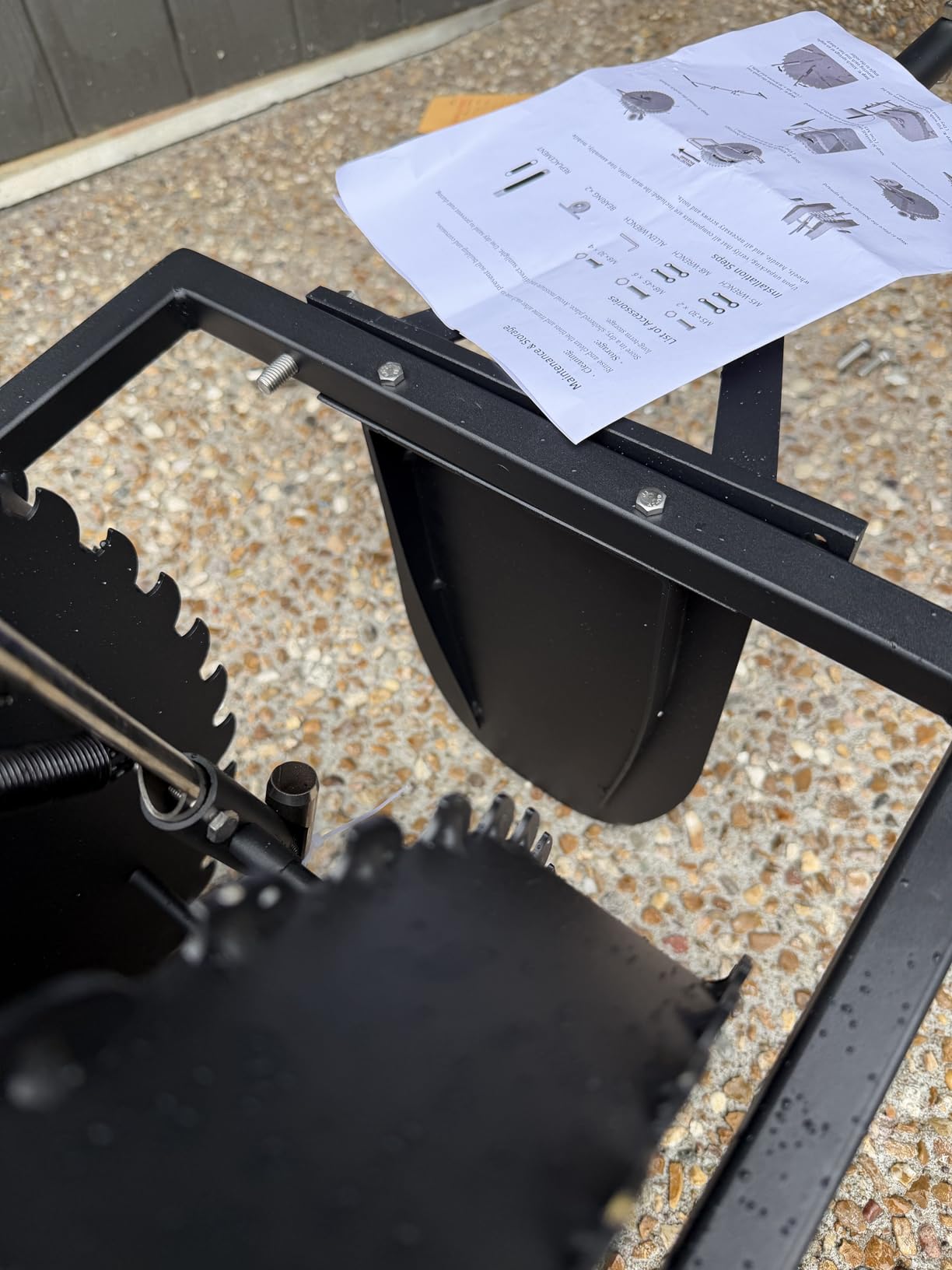Patented Rolling Lawn Aerator Manual Coring Tool Compacted Soil Loosening customer photo 2