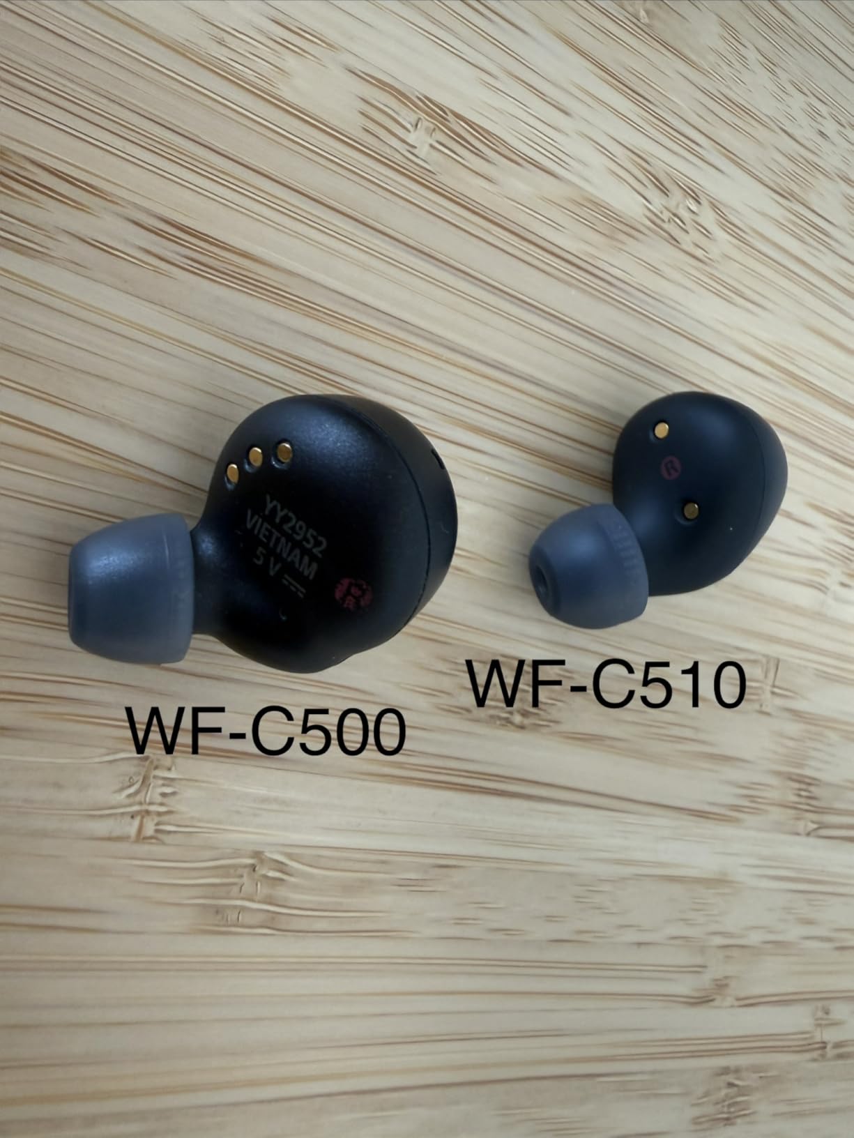 Sony WF-C510 Truly Wireless Bluetooth Earbud Headphones, Black | Comfortable & Compact Fit, Up to 22 Hours of Battery, Multipoint Connection customer photo 1