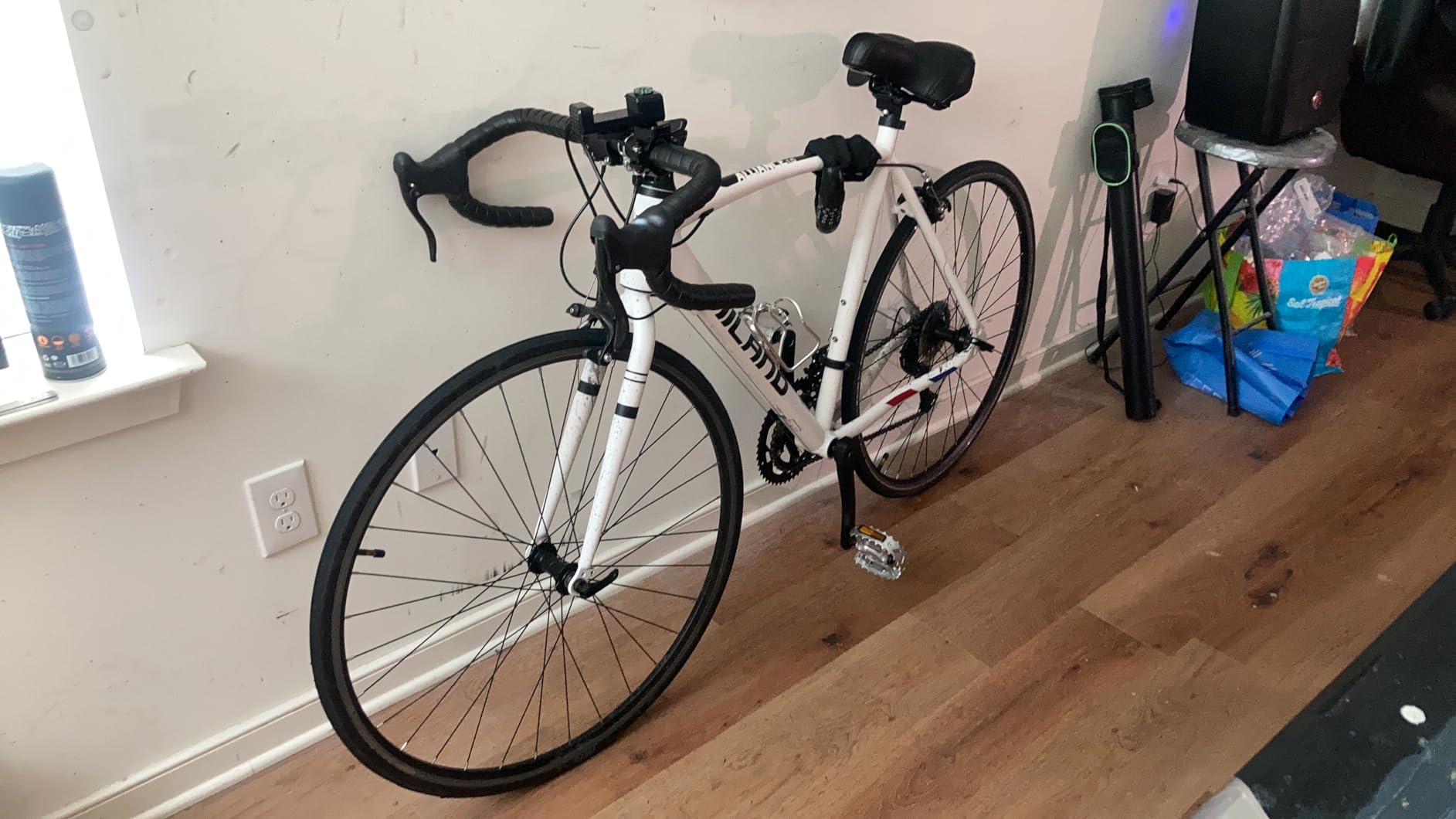 HILAND 700C Road Bike, Aluminum Racing Bike for Men Women Adult customer photo 1
