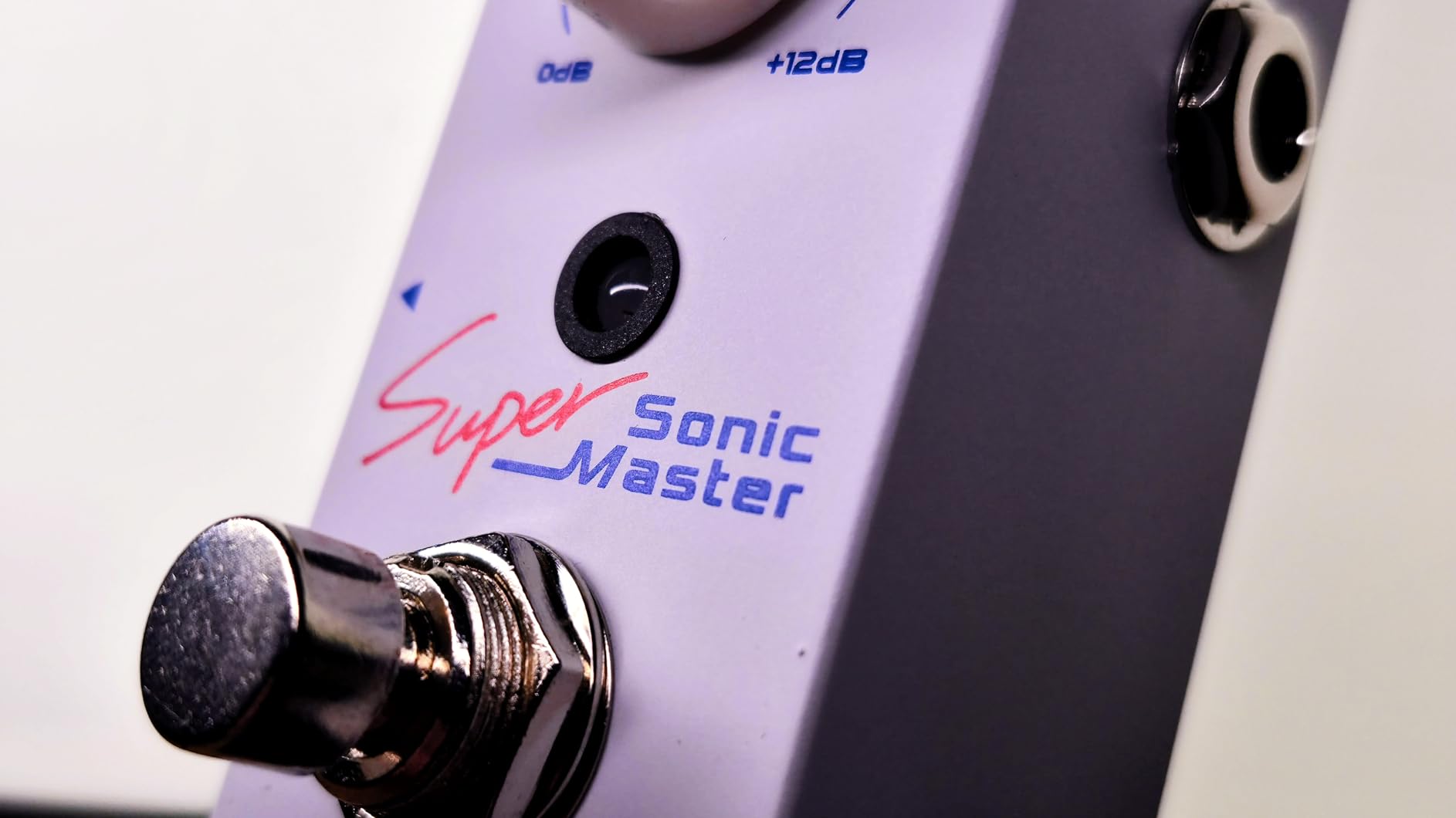 SONICAKE Clean Boost Pedal with Buffer and +12dB Gain, Mini Pure Boost Guitar Bass Effects Pedal - Sonic Super Master customer photo 1