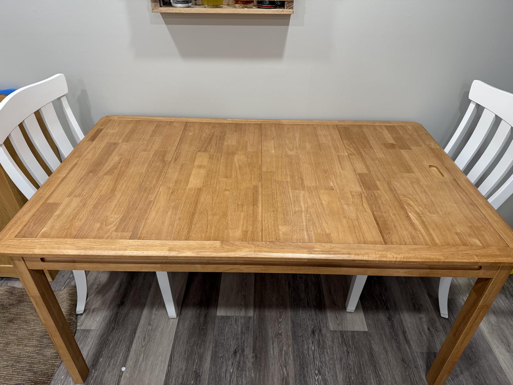 Board Game Table with Removable Table Top, Seats 4 to 6 Players with 57in x 33in Play Area, Includes Play Mat, Detachable Cup Holders and Dice Trays, Minimal Assembly Required customer photo 1
