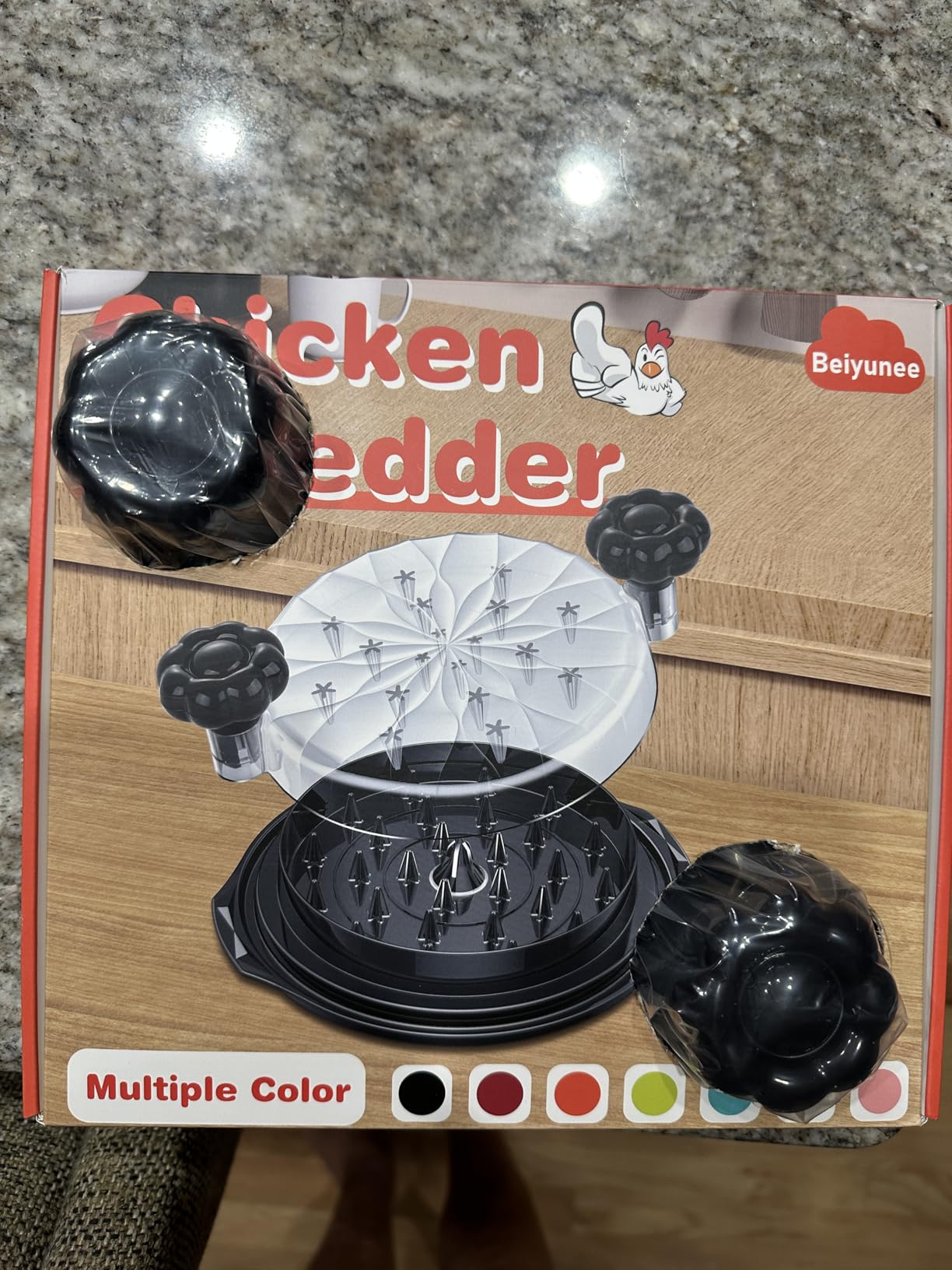 Chicken Shredder Tool Twist Large - Meat Shredders for Chicken Breast customer photo 1