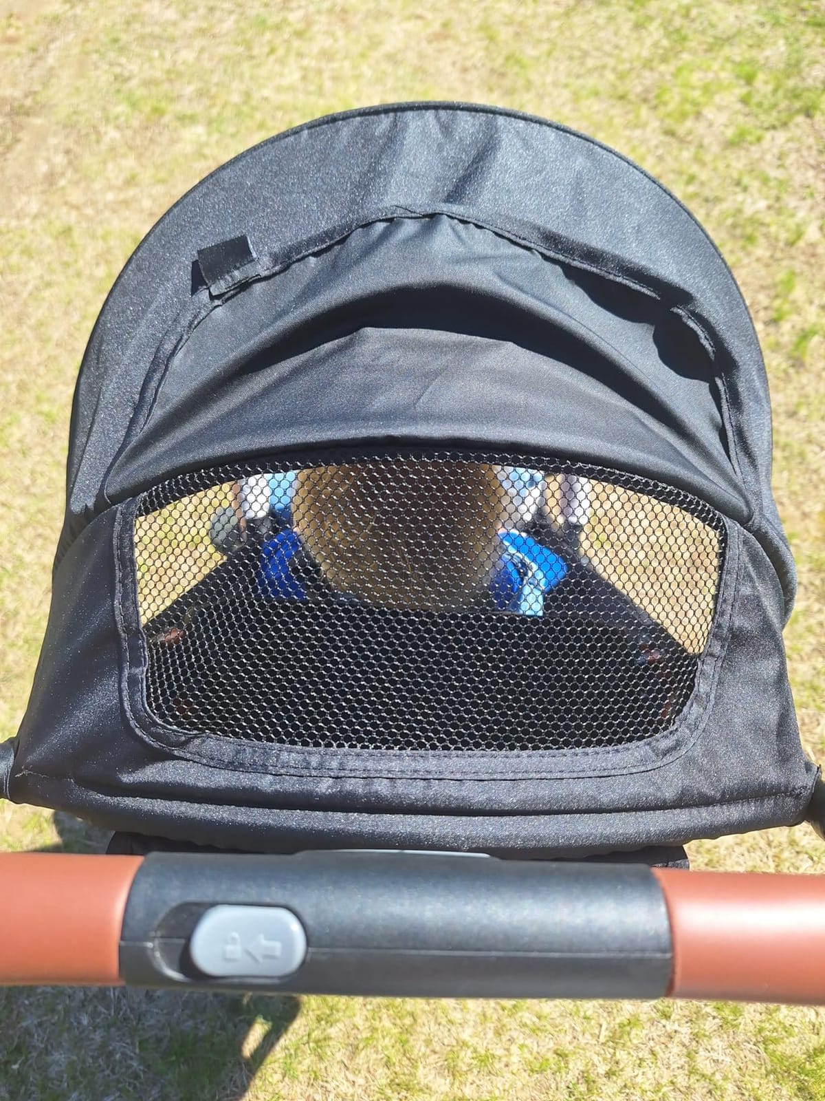 Ingenuity 3Dquickclose CS+ Compact Fold Stroller – Lightweight Stroller with Oversized Canopy, Extra-Large Storage and Compact Fold, Forest customer photo 2