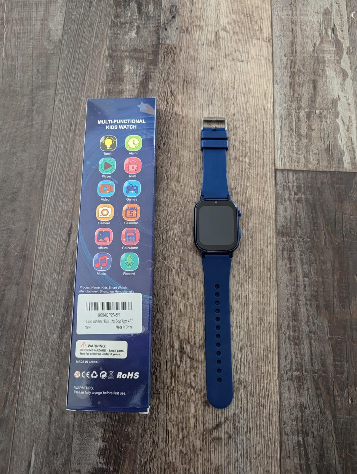 Kids Smart Watch Boys Ages 3-12 with 32 Puzzle Games, HD Camera, Pedometer customer photo 1
