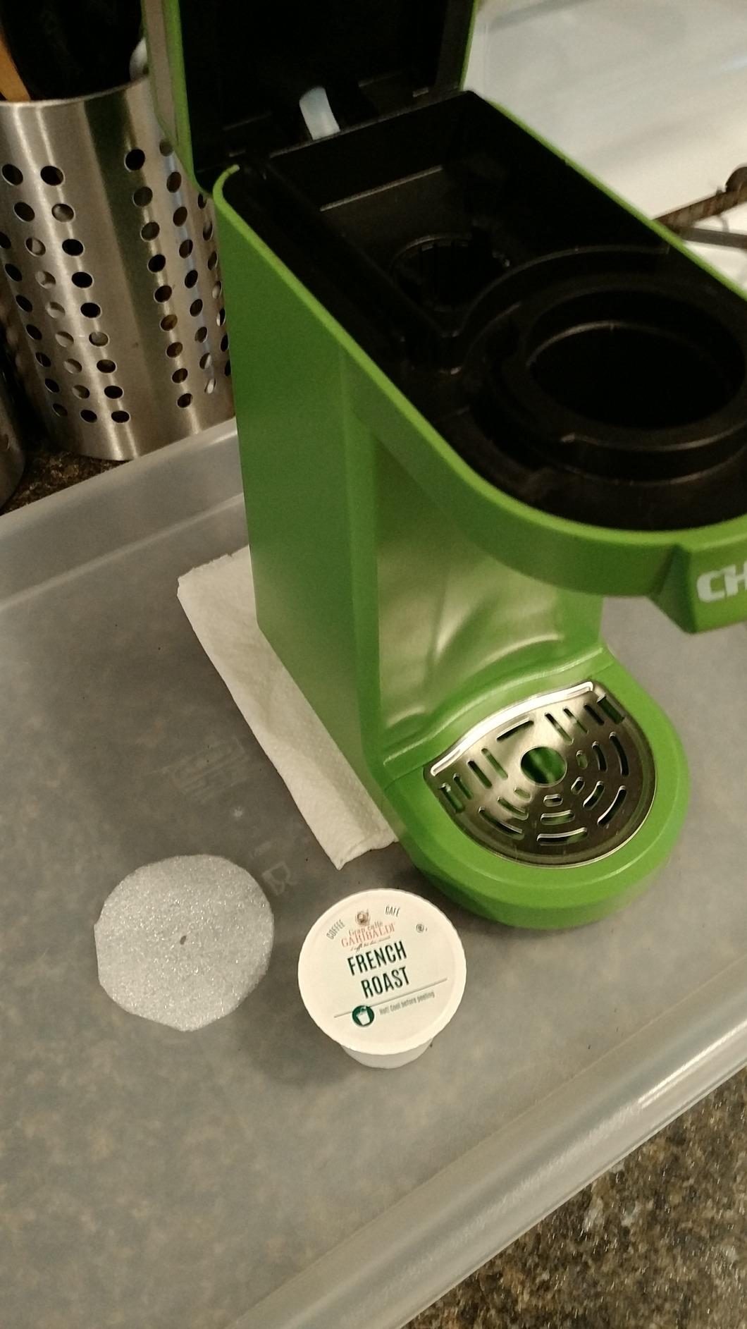 CHULUX Mini Single One Cup Coffee Maker for K Pod, Auto Shut Off, Lavender customer photo 1