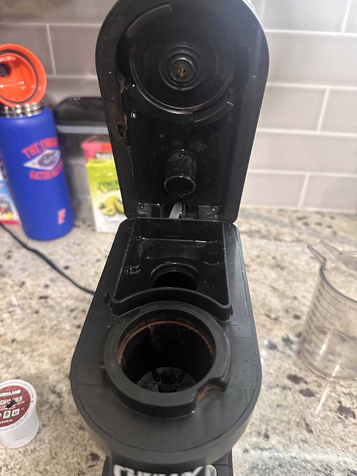 CHULUX Mini Single One Cup Coffee Maker for K Pod, Auto Shut Off, Lavender customer photo 2