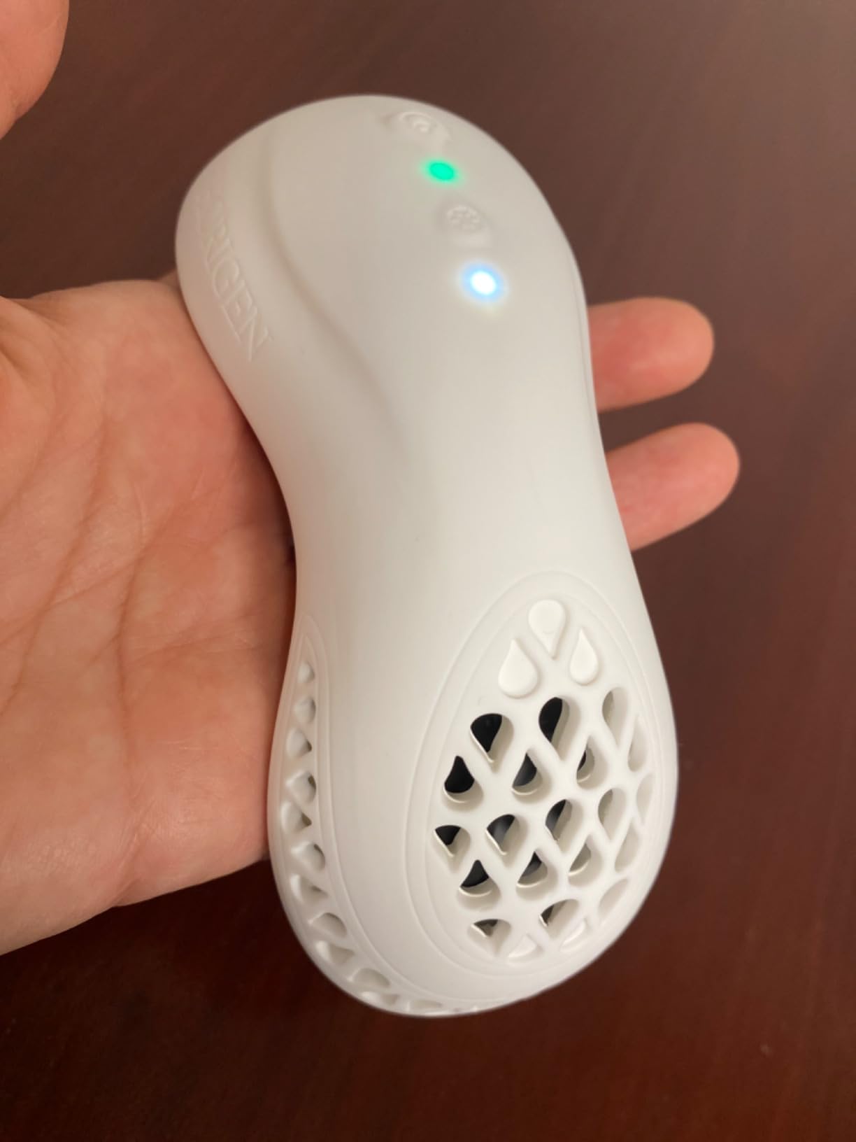 HORIGEN Lactation Massager for Breastfeeding,Pumping, 2-in-1 Cooling & Massage Vibration Breast Massager for Improved Milk Flow, Breast Engorgement, Postpartum Essentials for Clogged Milk Ducts customer photo 2
