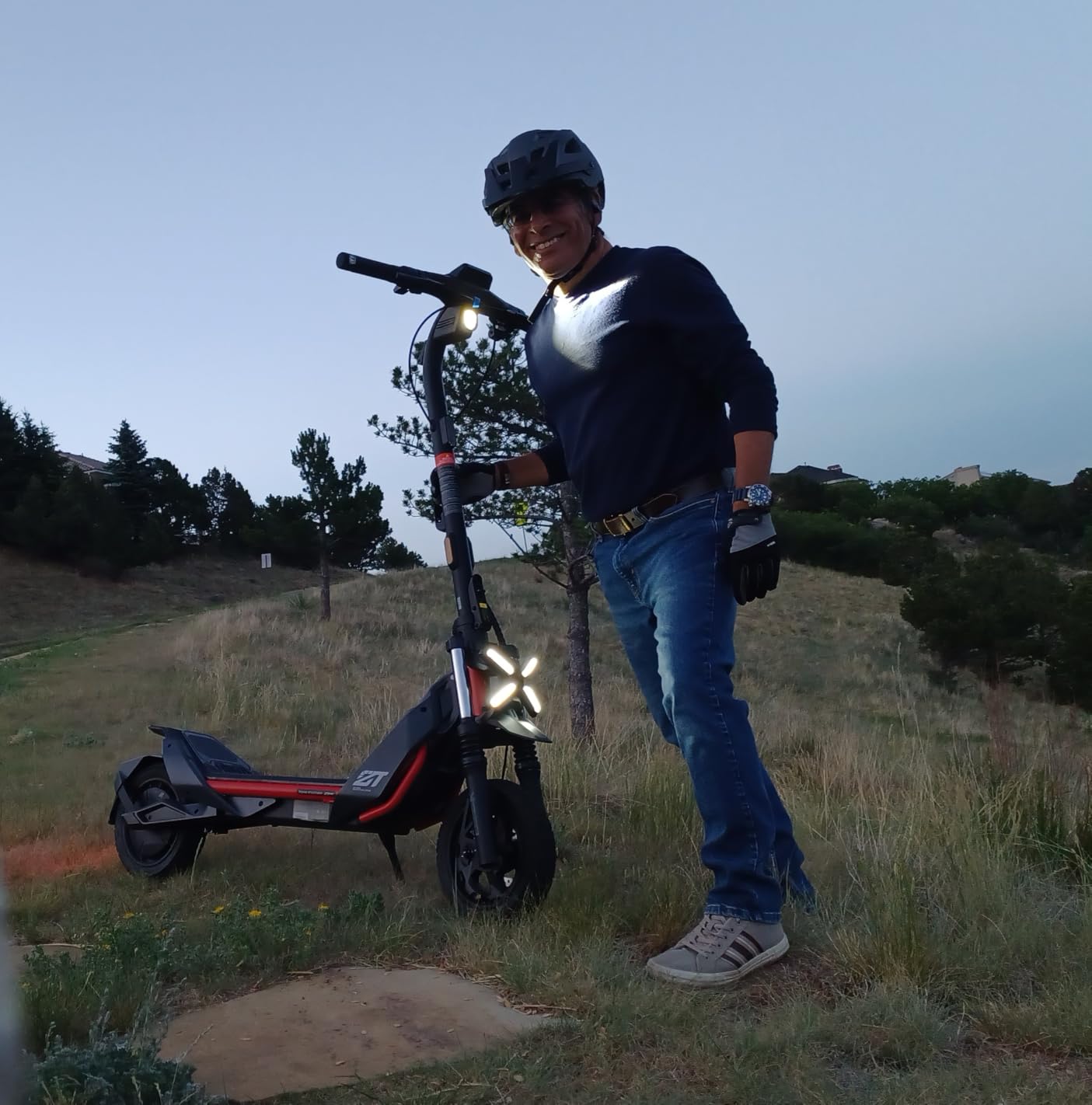 Segway ZT3 Pro Electric Scooter, Up to 24.9 MPH, 43.5-Mile Range customer photo 1