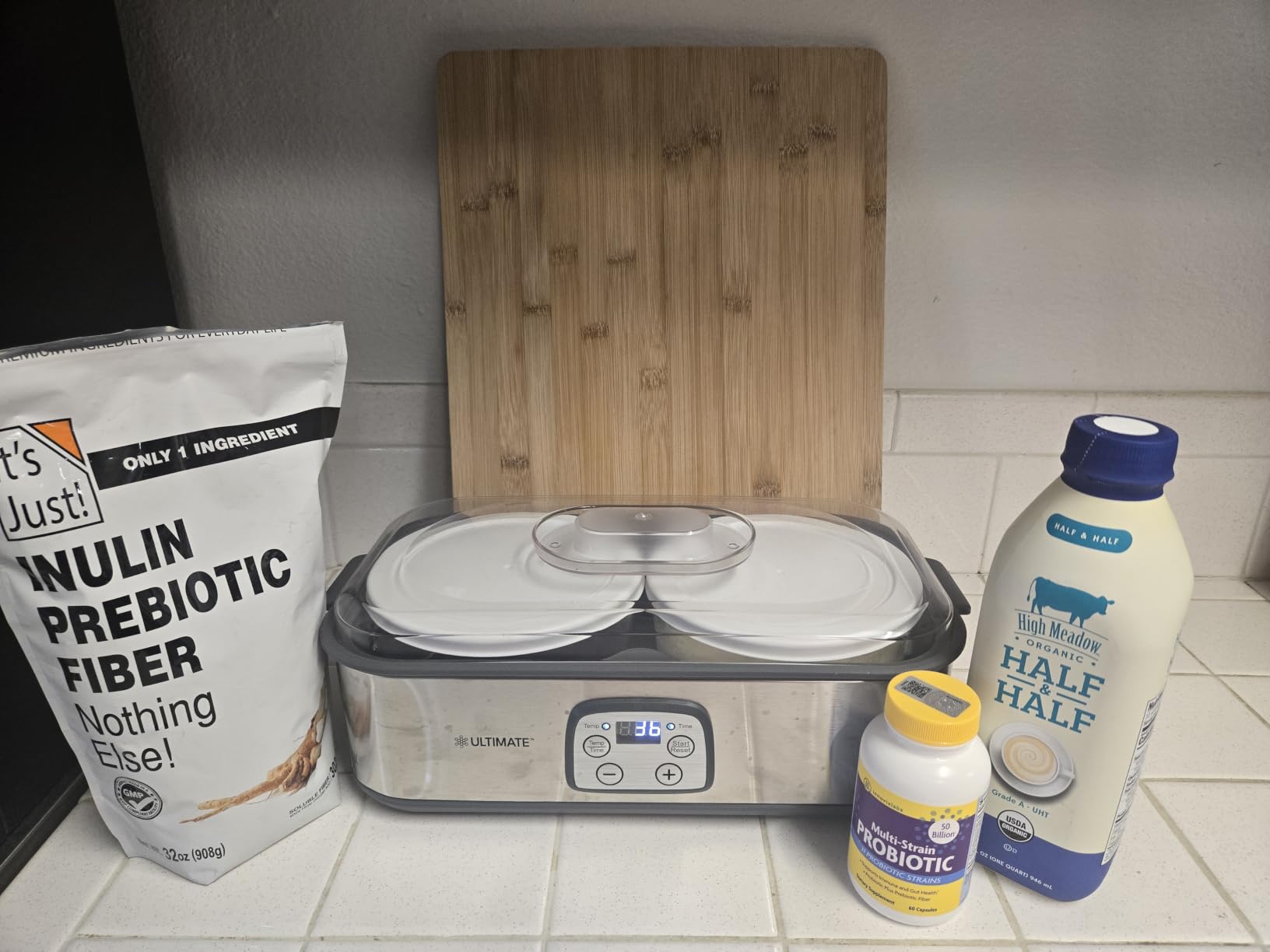 Ultimate Probiotic Yogurt Maker with Adjustable Temperature & Time Control - Make Trillions of Live Probiotics & Get Better Gut Health - ULTIMATE LIFETIME WARRANTY - Wellness Gifts for Men & Women customer photo 2