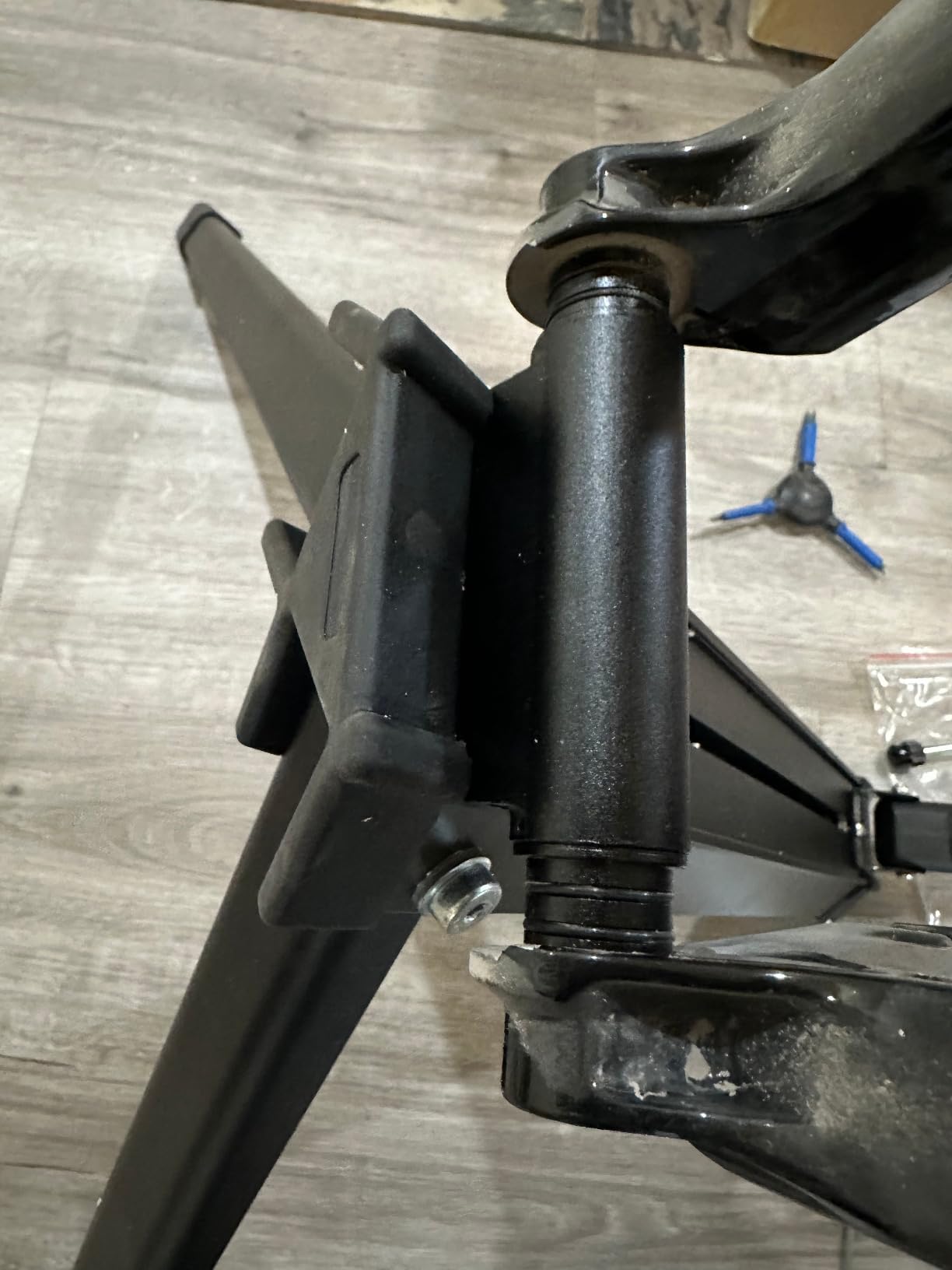 Bike Trainer Stand Resistance Adjustable - Portable Magnetic Bicycle Roller customer photo 2