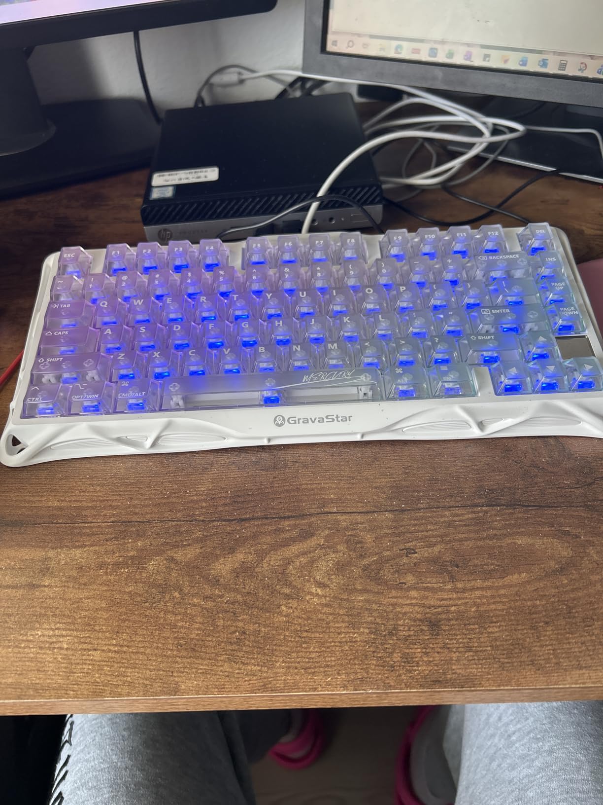 GravaStar Mercury K1 Lite 75% Wireless Mechanical Gaming Keyboard RGB customer photo 1