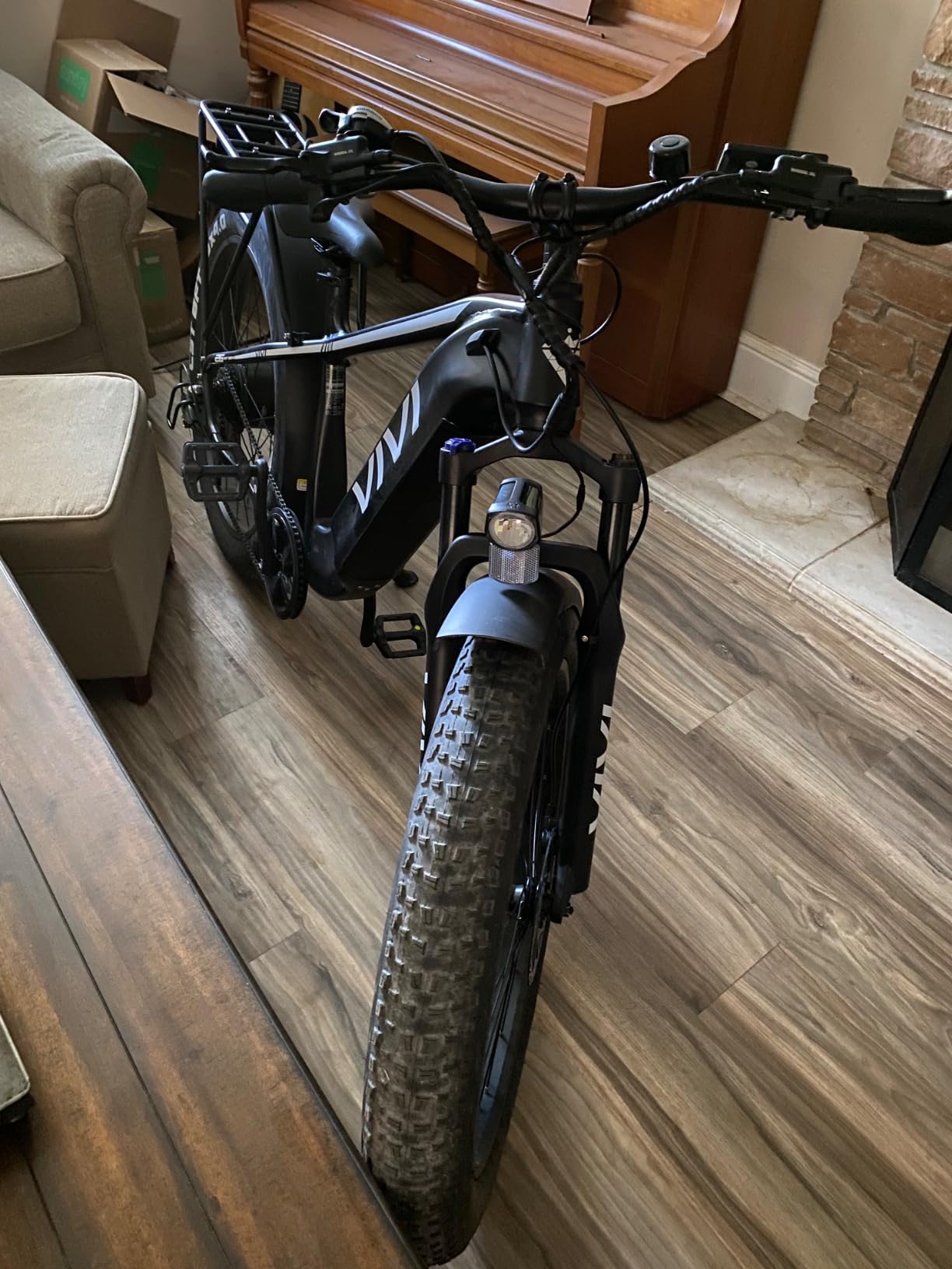 Vivi ACE01 Electric Bike for Adults 26 x 4.0 Fat Tire Ebike1500W Peak Motor customer photo 1