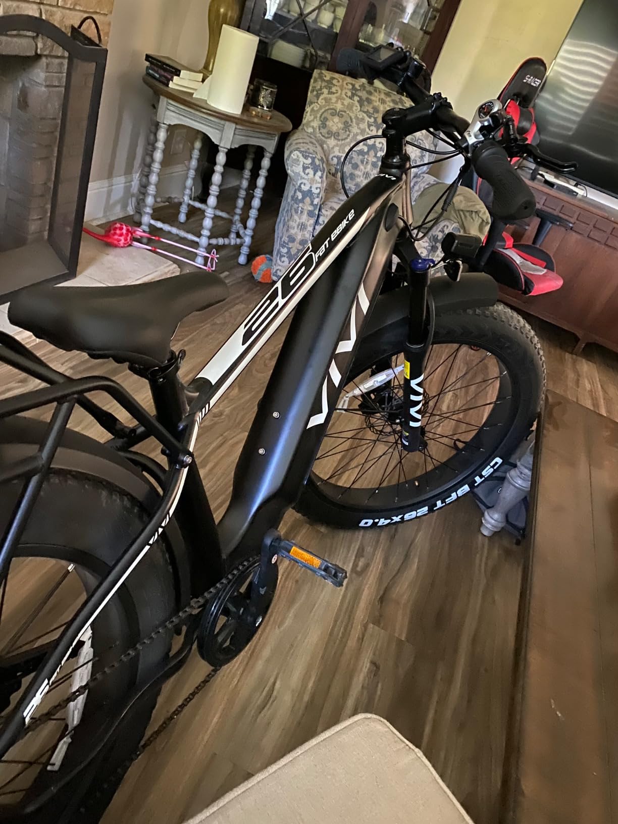 Vivi ACE01 Electric Bike for Adults 26 x 4.0 Fat Tire Ebike1500W Peak Motor customer photo 2