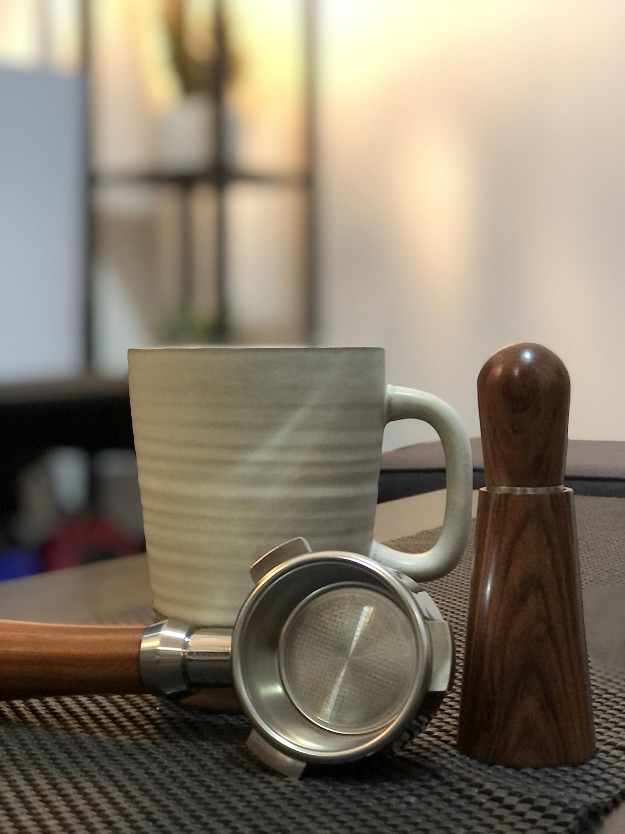 Pawa Bottomless Portafilter 54mm - Includes Filter Basket | Compatible with Breville Barista Express and 54mm Breville Machines (54mm Portafilter only) customer photo 2