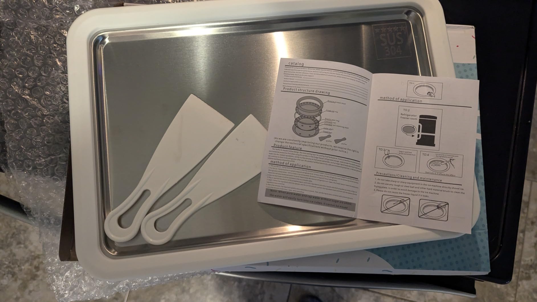 Extra Large Rolled Ice Cream Maker (14