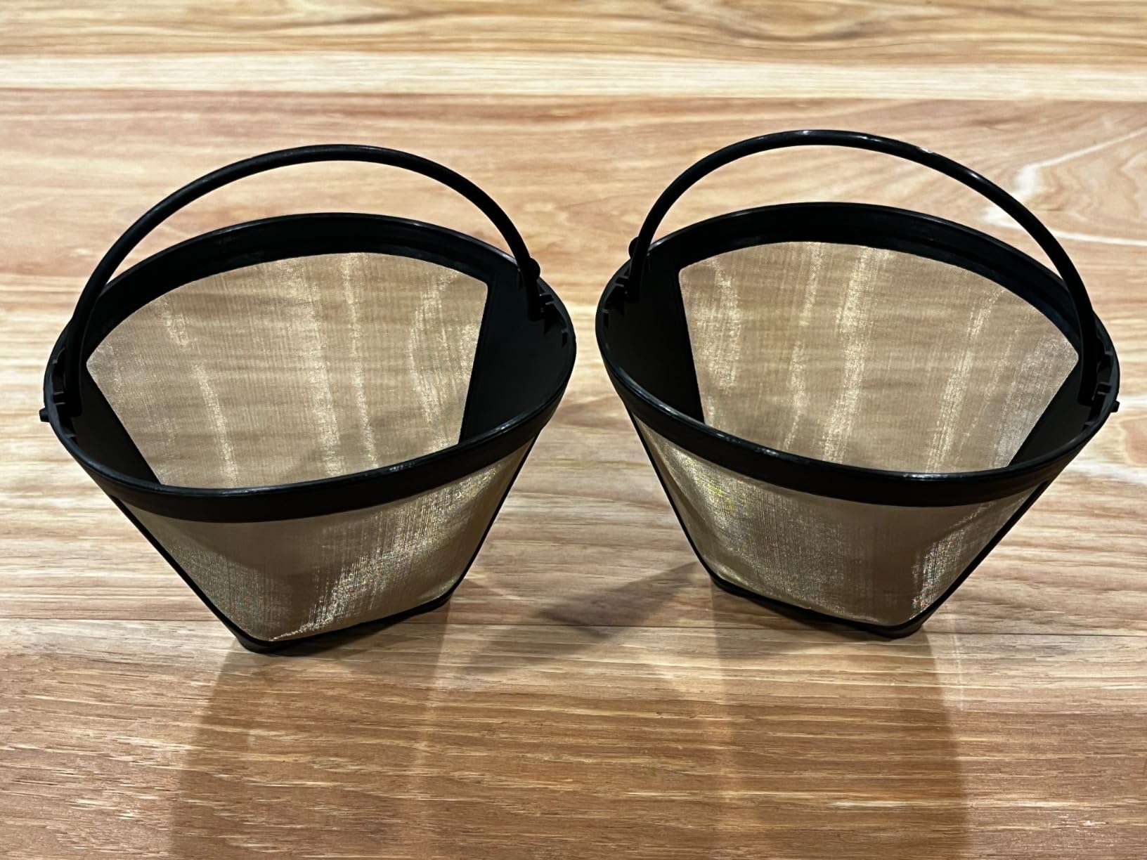 2-Pack #4 Reusable Permanent Cone Coffee Filters - Compatible with Cuisinart 10-14 Cup Brewers (DCC-3200, DCC-1200, DCC-3400) & Ninja Coffee Makers - Stainless Steel Mesh, Dishwasher-Safe by GoodCups customer photo 1