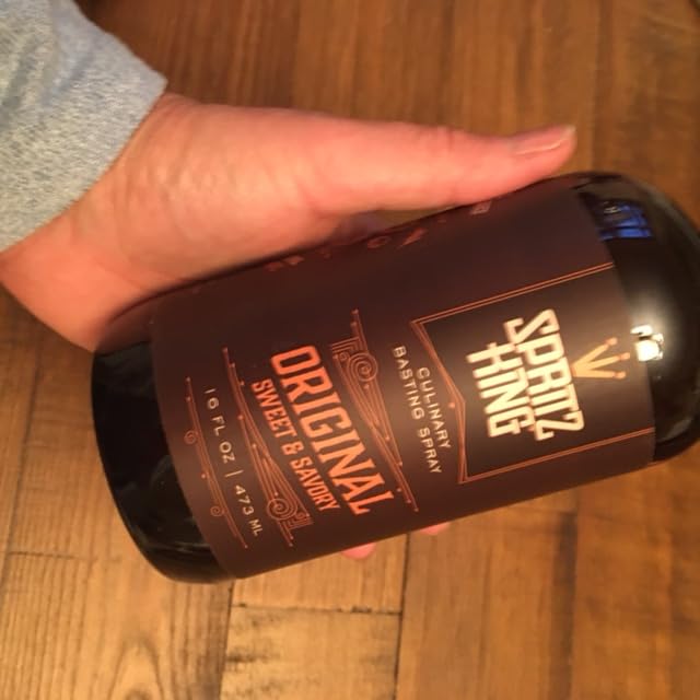 Spritz King Culinary Basting Spray: For Grilling, Smoking, Air Frying - Delicious Dark Bark, Flavorful Crust & Moisture-Sealing Power - Great on Meats or Veggies (16 Ounce Original) customer photo 1
