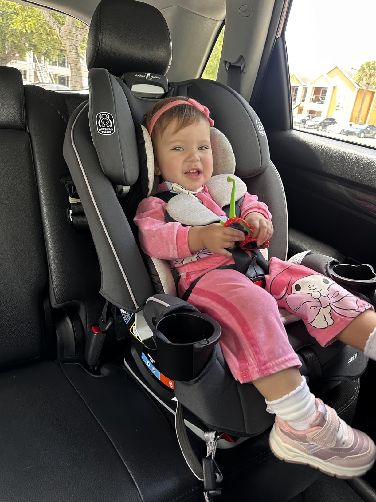 Graco Slimfit 3-in-1 Convertible Car Seat, Silas customer photo 1