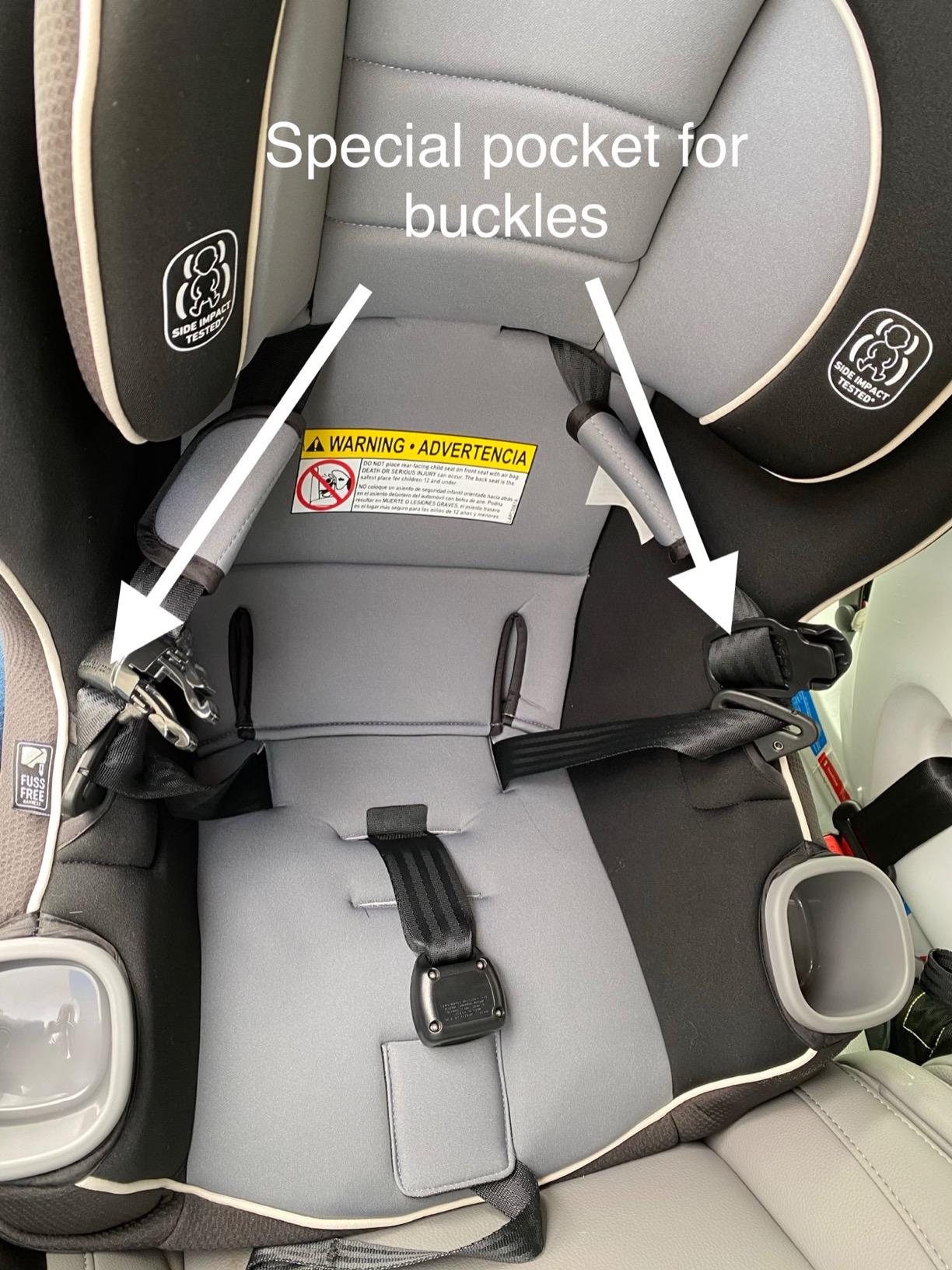 Graco Extend2Fit 2-in-1 Convertible Car Seat, Redmond customer photo 2