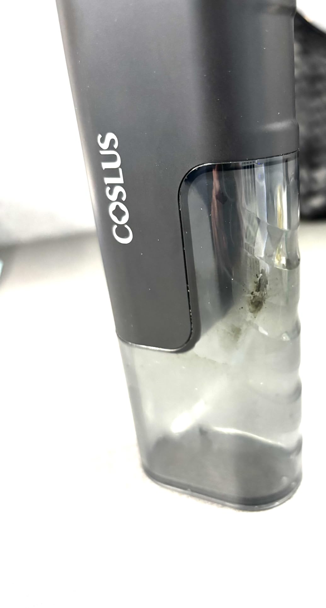 COSLUS T40 Mini Water Flosser for Travel, Portable Compact Design, Balck customer photo 2