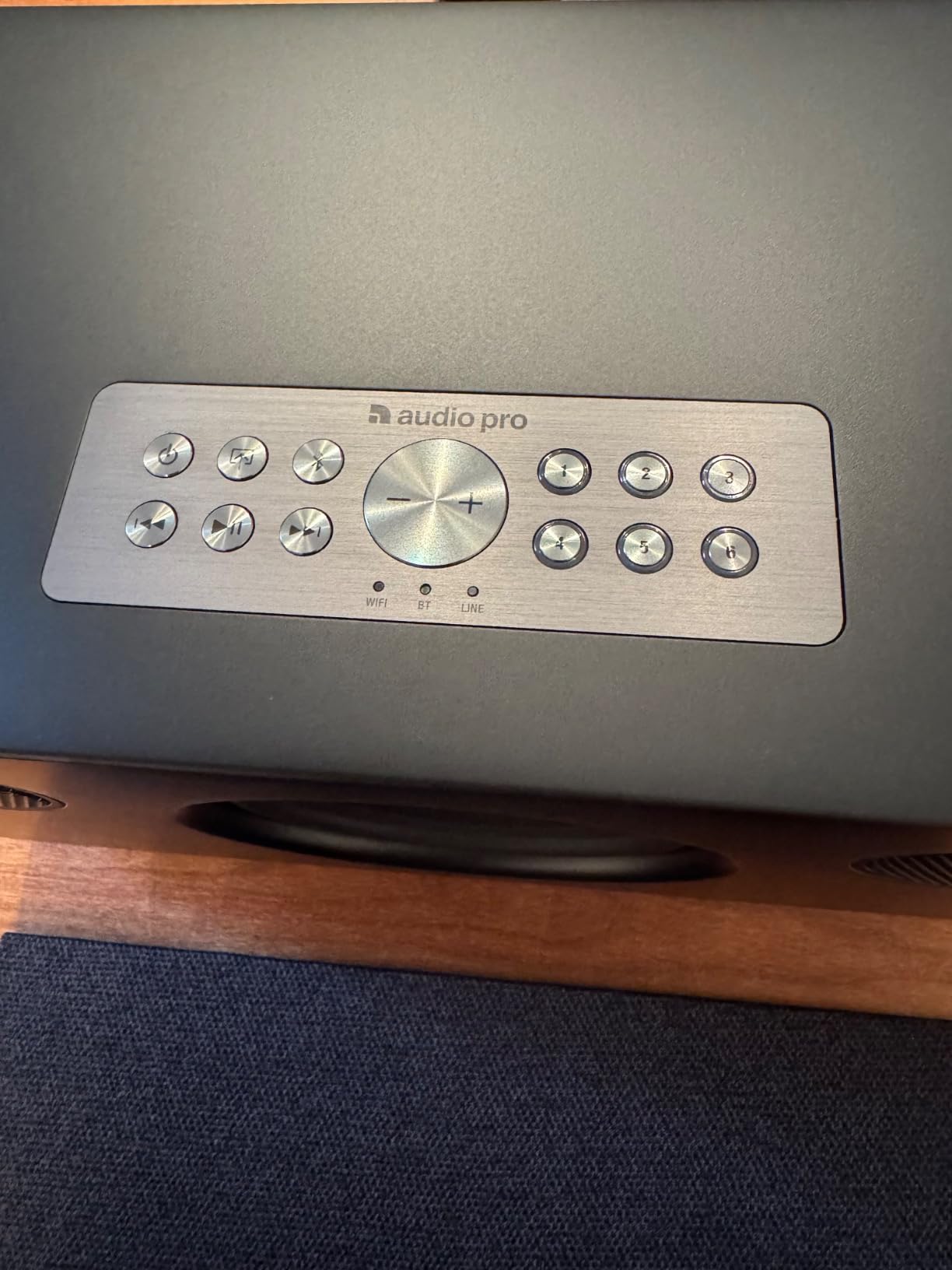 Audio Pro C10 MKII Wireless Multi‑Room Speaker, WiiM Edition, Black customer photo 2