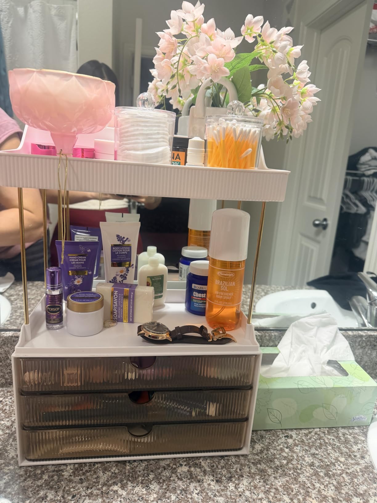 StorBin Arcylic 5-Tier Makeup & Skincare Organizer for Vanity, Bath customer photo 1