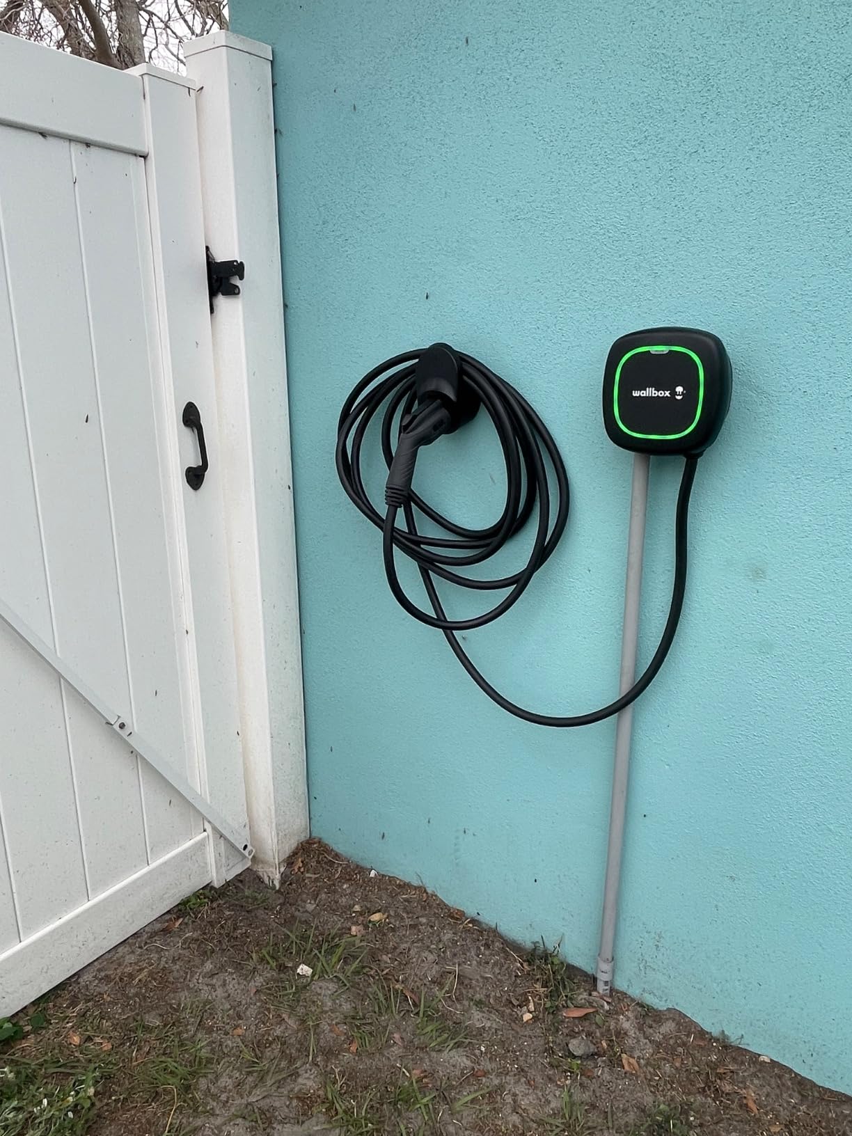 Wallbox Pulsar Plus Level 2 Ev Charger 48A, Electric Car Charger EVSE J1772 | Hardwired 48 Amp EV Charger Level 2, Electric Vehicle Charging Station Solar Energy Compatible, 25ft Cable, Outdoor & Indoor customer photo 1