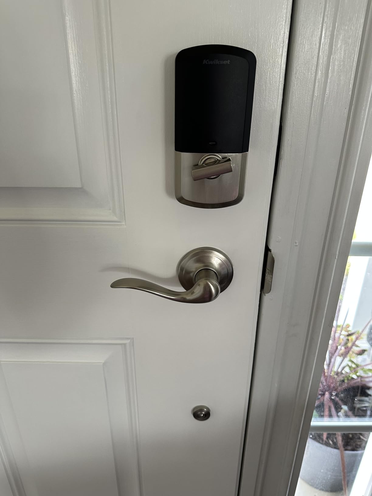 Kwikset Halo Select Smart Lock Keyless Entry Door Lock Wi-Fi and Matter Enabled Deadbolt No Hub Needed, Geofence Auto-Unlock, Grade AAA Certified, Easy Install, Matte Black Lifetime Finish Warranty customer photo 1