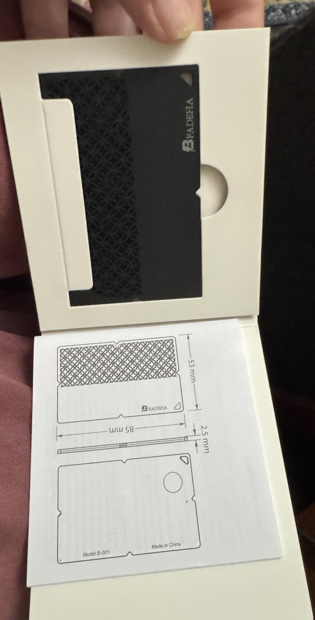 2026 Apple MFi Certified Wallet Tracker Smart Card for Find My customer photo 2