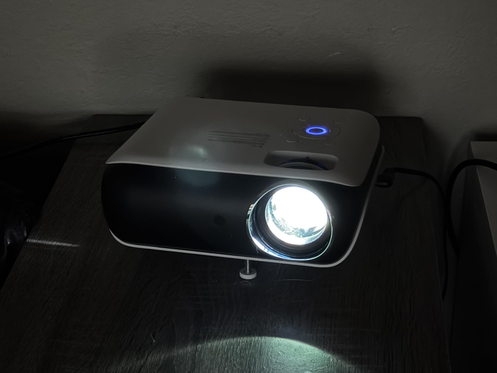 Official Licensed Google TV - HAPPRUN 4K Supported Outdoor Smart Projector customer photo 1