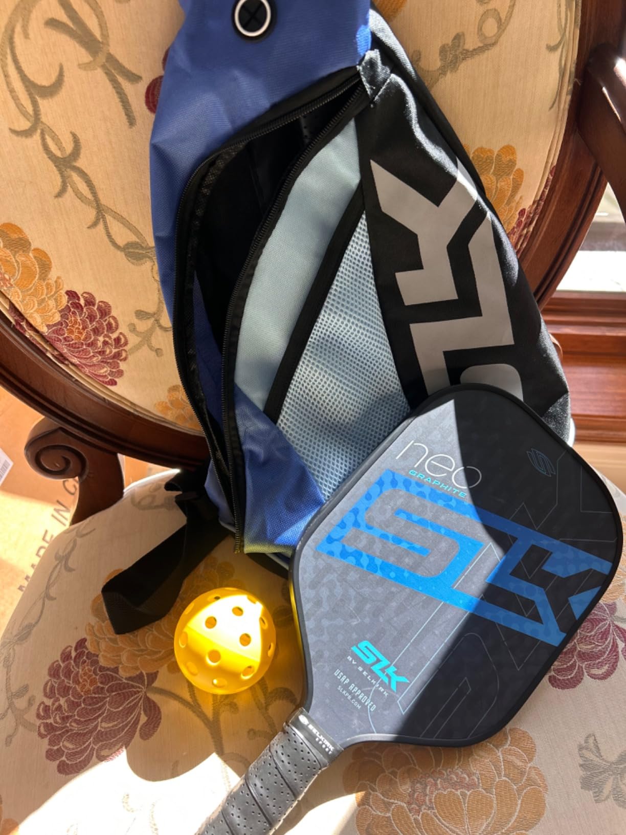 Selkirk Sport SLK Neo Pickleball Paddles Set of 2 + Pickleballs + Sling Bag | Pickle Ball Rackets 2 Pack in Graphite or Fiberglass, with an Expanded Sweet Spot customer photo 2