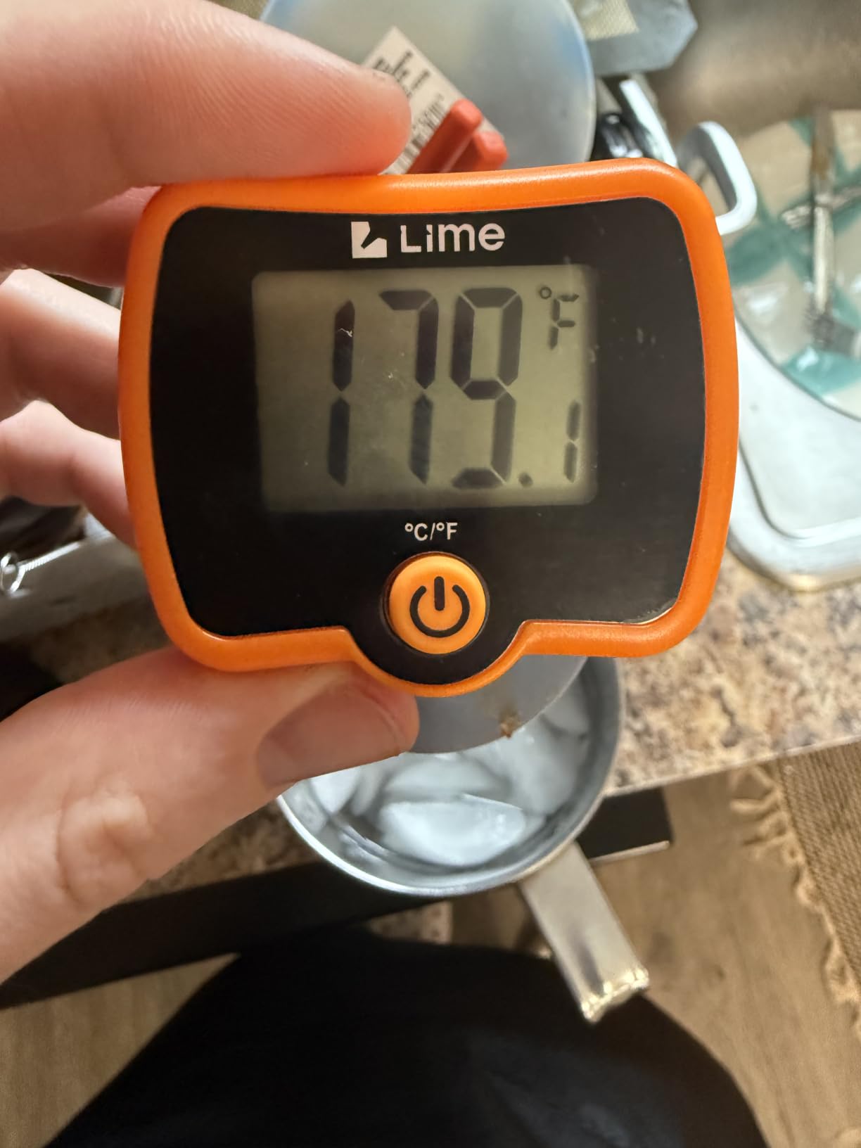 Digital Candy Thermometer with Pot Clip, 10