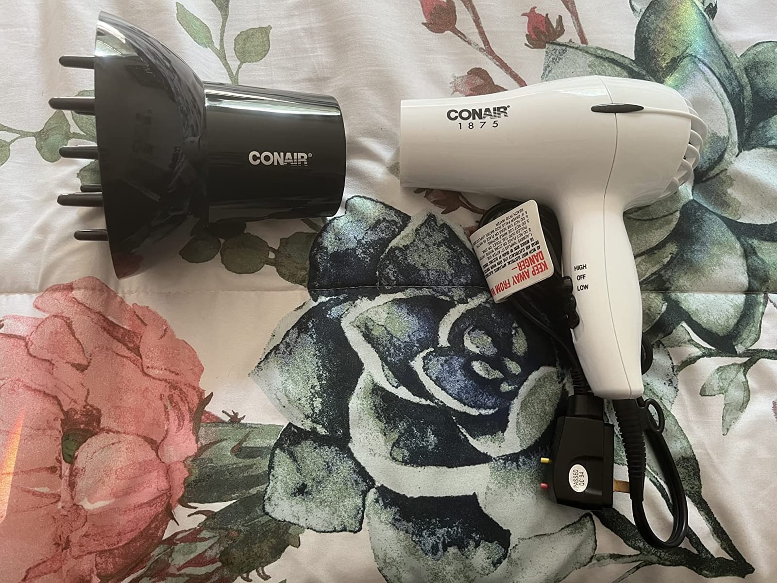 Conair Hair Dryer Diffuser Attachment, Double Ceramic, Universal customer photo 1