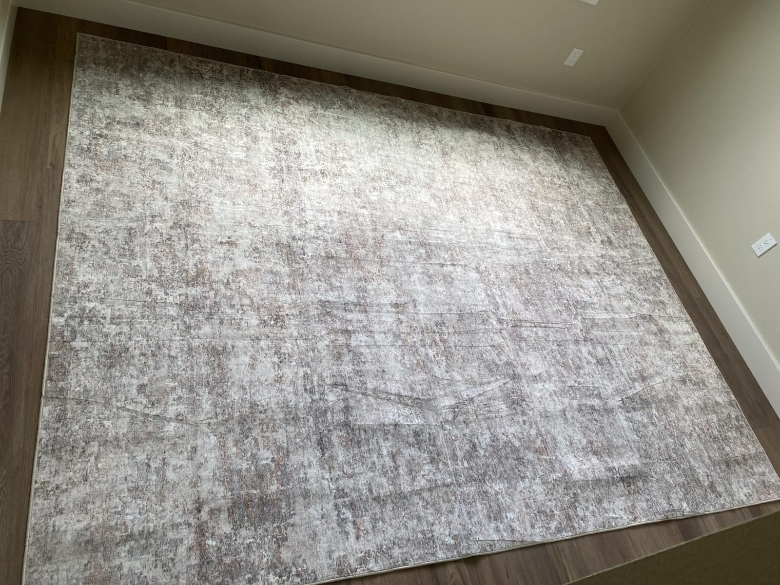 8x10 Area Rugs for Living Room Washable Bedroom Dining Room Blue Grey | Modern Abstract, Non-Slip Backing, Soft, Low-Pile, Foldable, Water Repellent, Pet Proof, Non-Shedding, Indoor customer photo 1