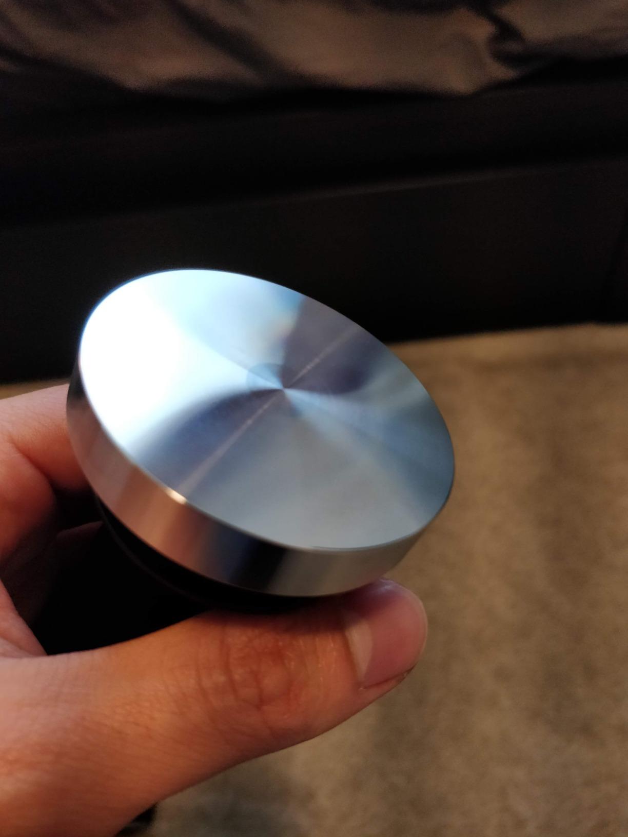 LuxHaus 53mm Calibrated Level Tamper for Espresso Machine with Spring Loaded 100% Flat Stainless Steel Base customer photo 1