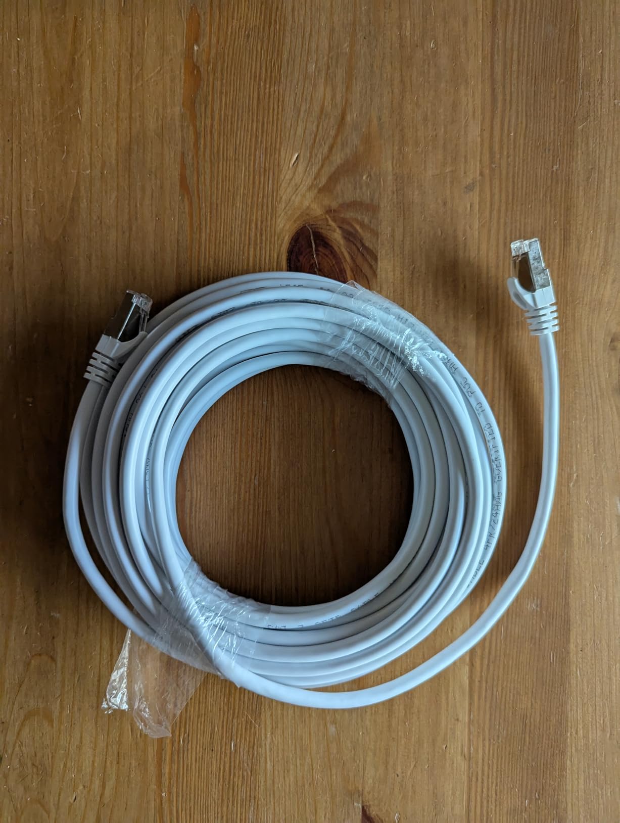 Cat 7 Ethernet Cable 200ft (10 RJ45), Outdoor&Indoor, High Speed 10 Gbps customer photo 2