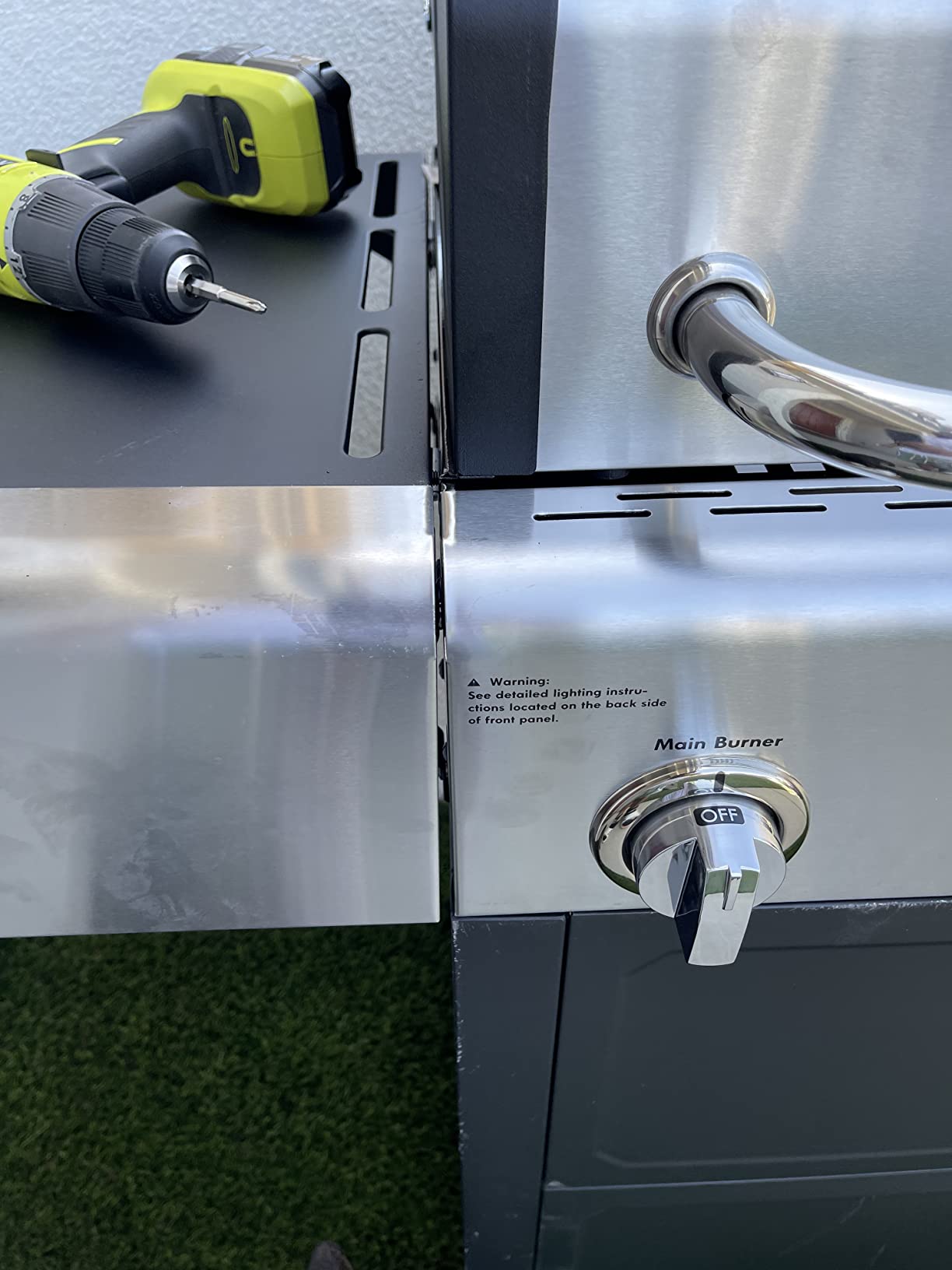 Kenmore BBQ Propane Gas Grill - 5 Burners with Side Burner & Searing Zone, 644 Sq. In. Stainless Steel Grill, 66,000 BTU, Ideal for Outdoor Cooking, Patio & Backyard, Silver customer photo 2