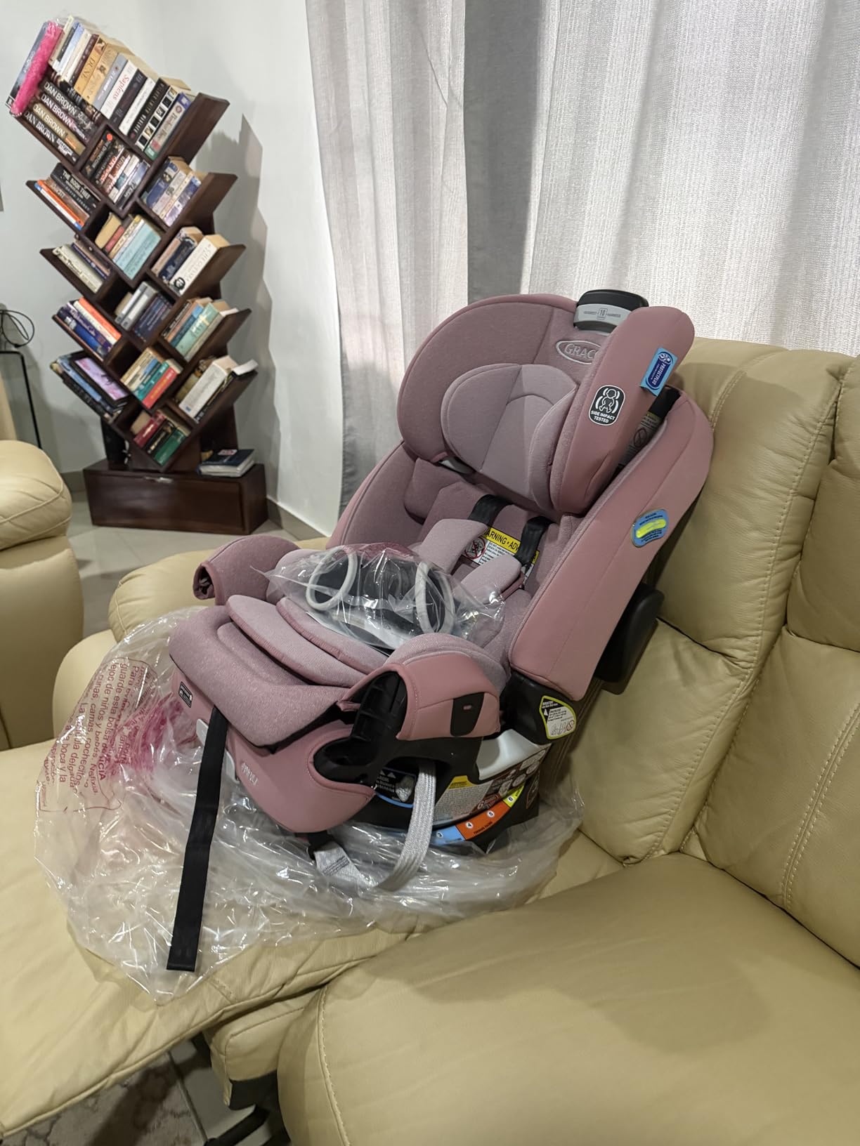Graco 4Ever DLX Slim 4-in-1 Convertible Car Seat, Thompson customer photo 2