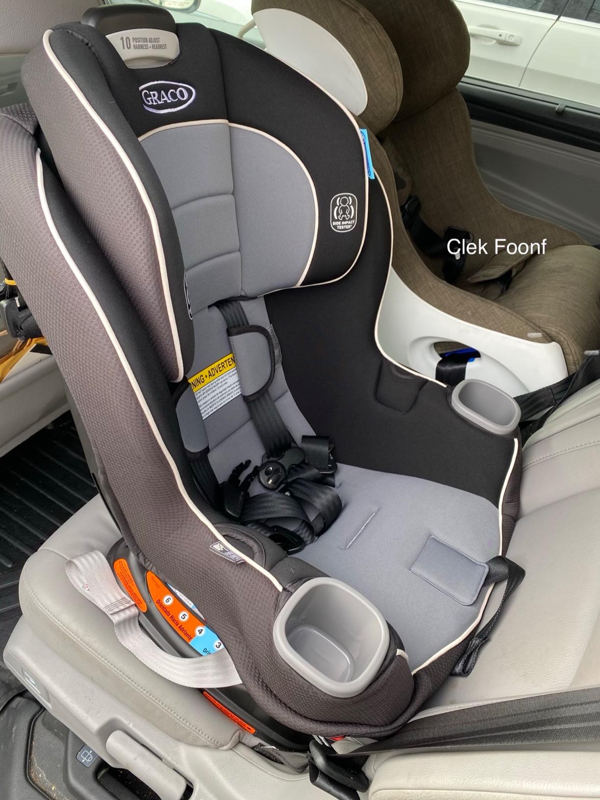 Graco Extend2Fit 3-in-1 Convertible Car Seat, Cullen customer photo 2