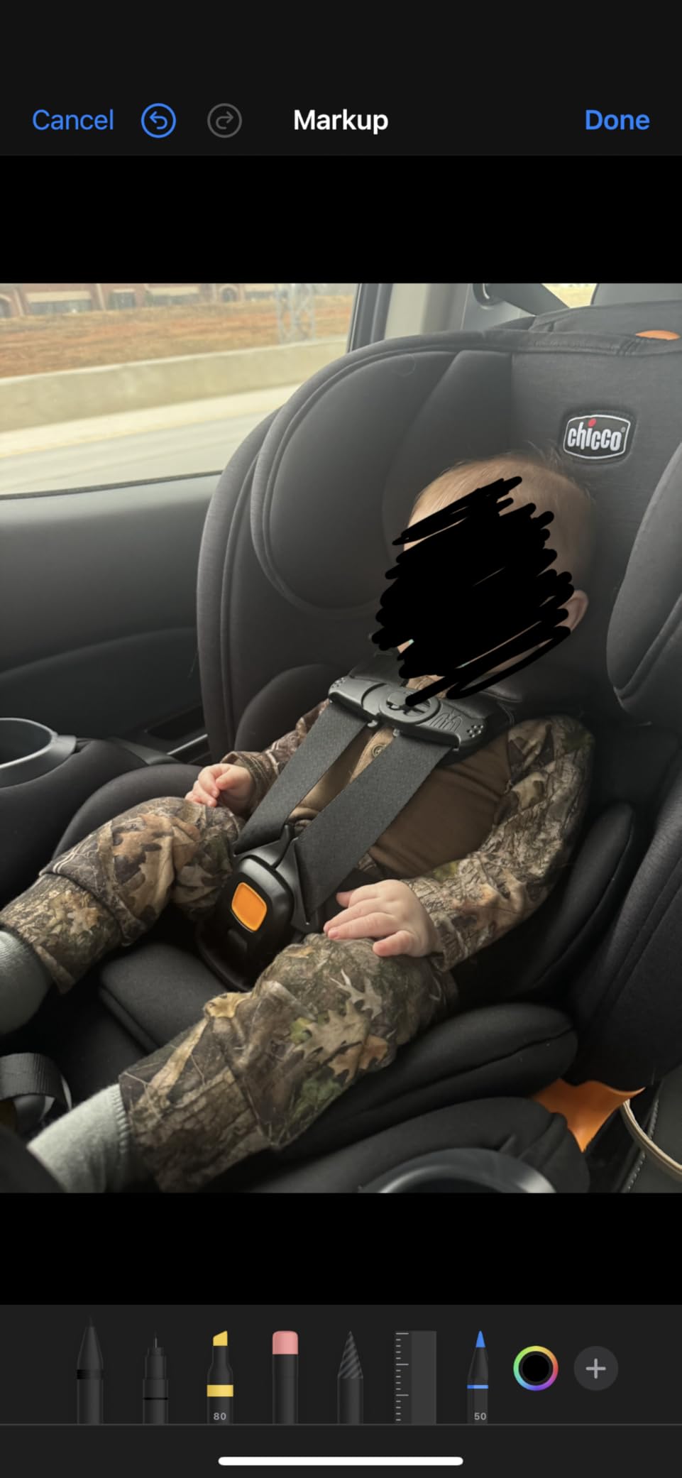Chicco OneFit LX ClearTex All-in-One Convertible Car Seat customer photo 1