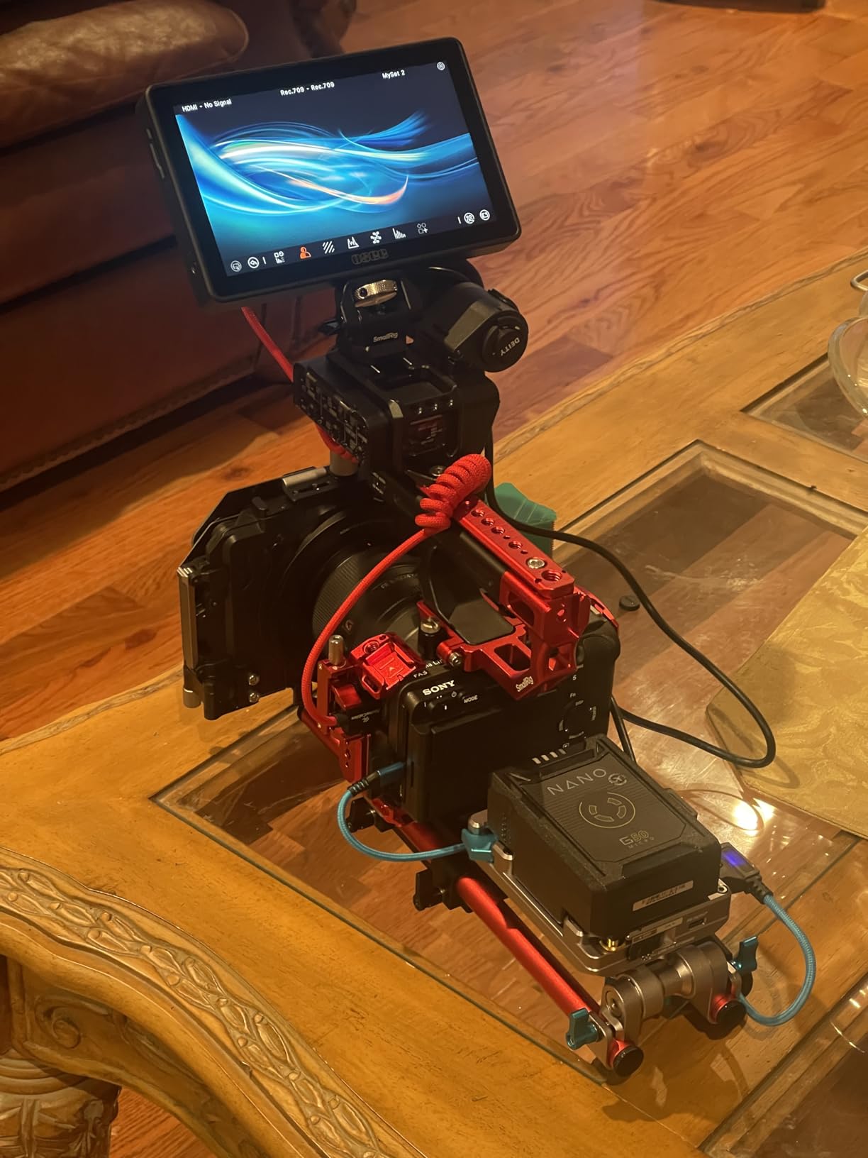 Osee G7 Pro 7’’ 3000Nits Camera Monitor, Touchscreen Camera Control HDR Field Monitor with 3G-SDI & 4K HDMI in/Out, Touch Focus Tracking for FX3/ A7 IV/EOS R5 II/EOS R8/ Z9/ Z6 III/ZV-E10M2 customer photo 2