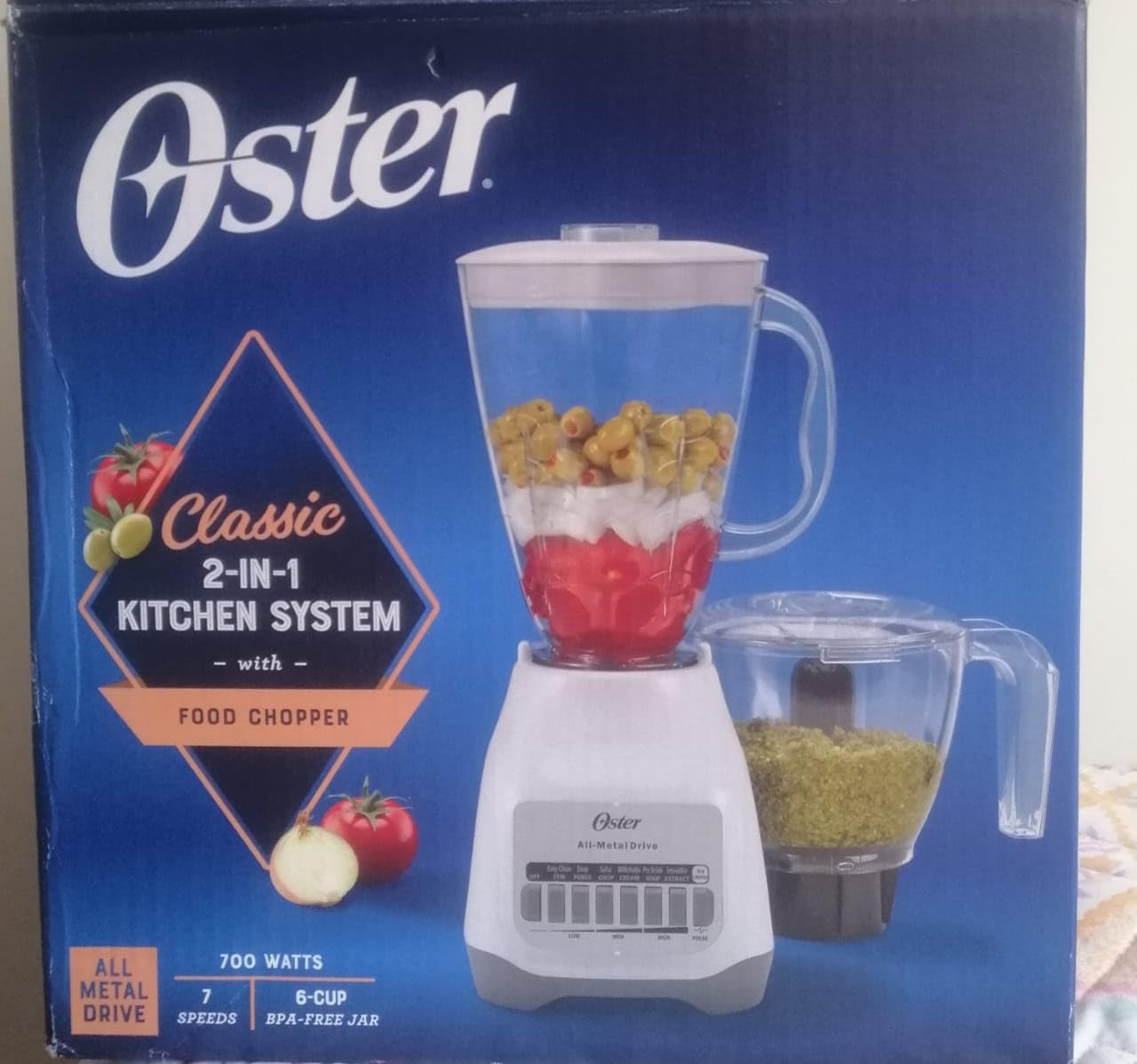 Oster® Classic 2-in-1 Kitchen System Blender and Food Processor customer photo 1