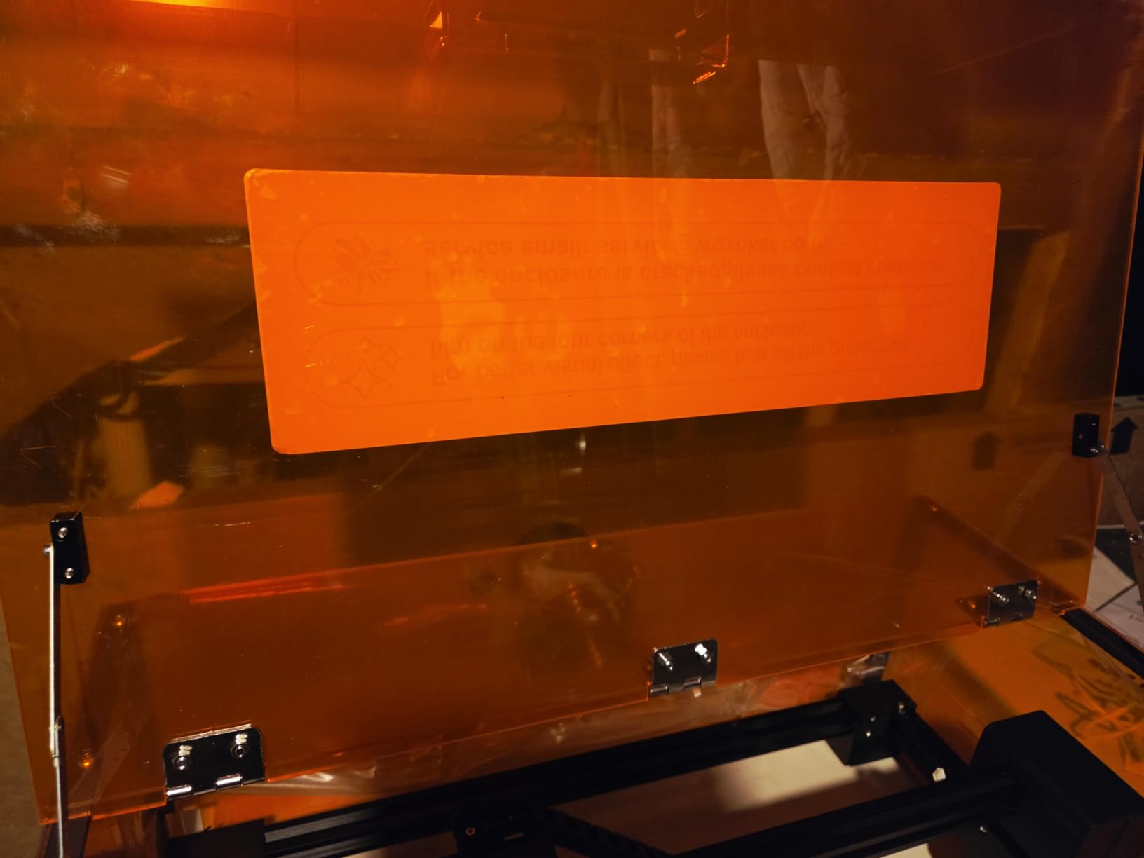 Laser Engraving Machine 10W for DIY Maker, Small Business, 300×300mm Large Area, 20,000mm/min High-Speed Engraving, 0.01mm Ultra-Precision for Wood, Metal, Leather, 360° Enclosure, Class 1 10000mW customer photo 1